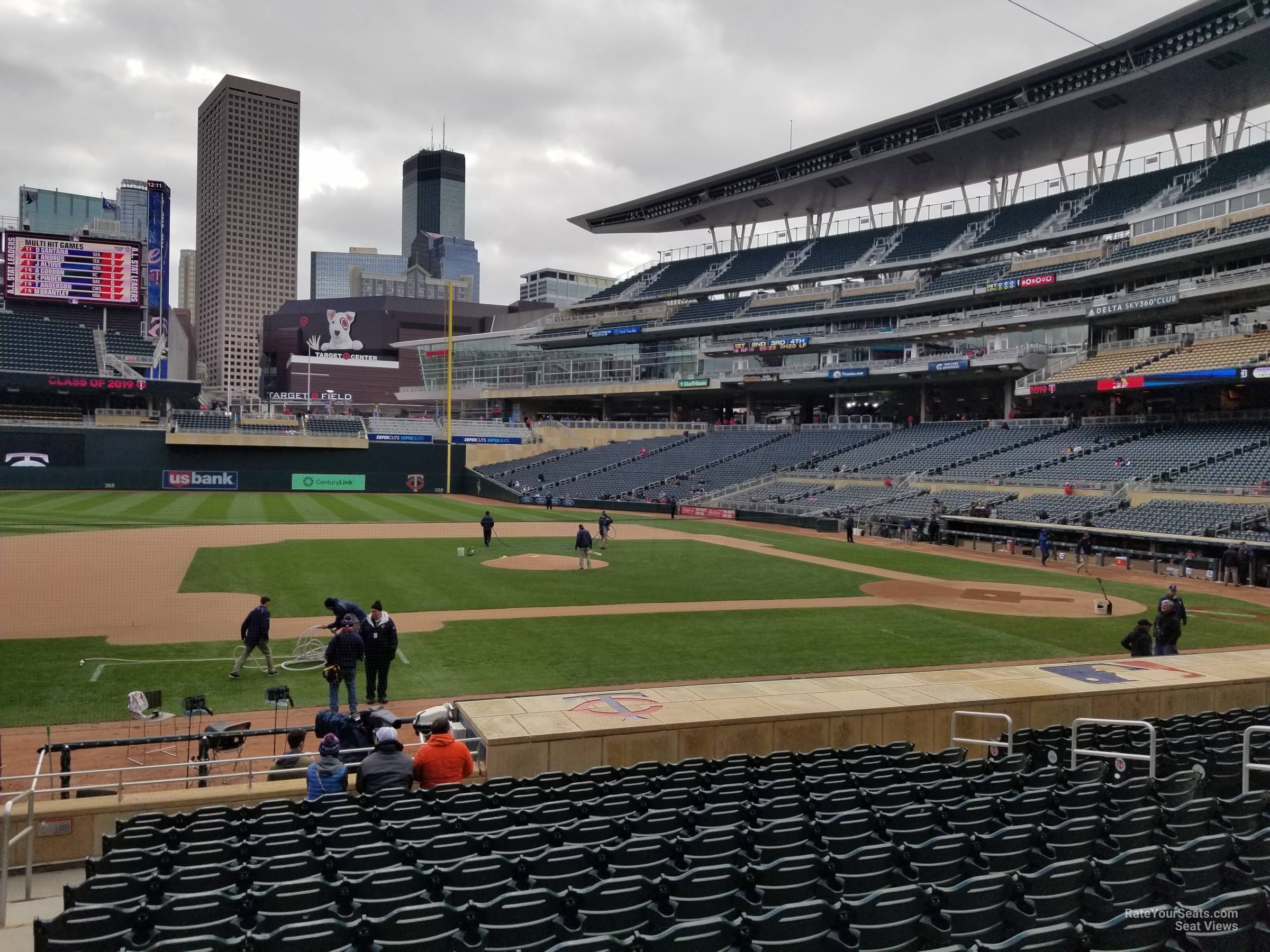 Target Field Seat Views