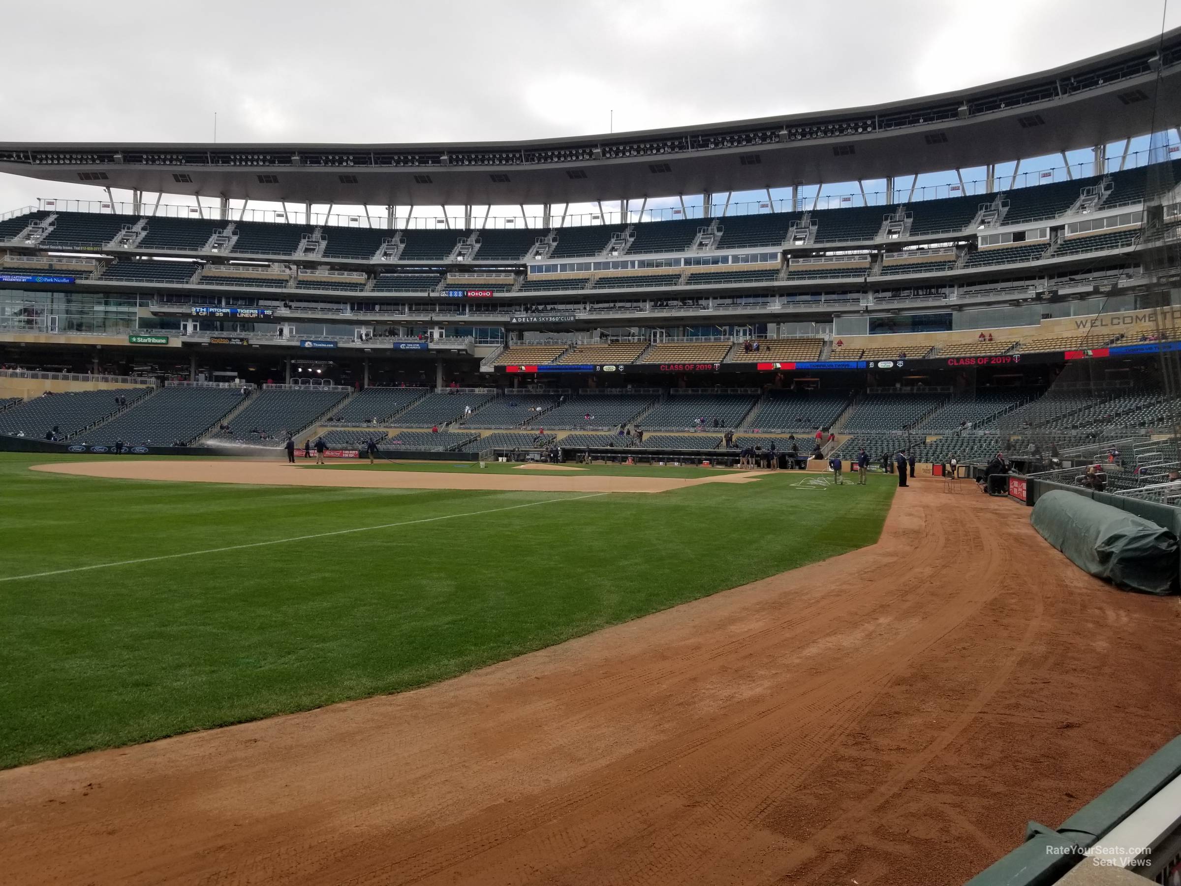 Section 126 at Target Field 