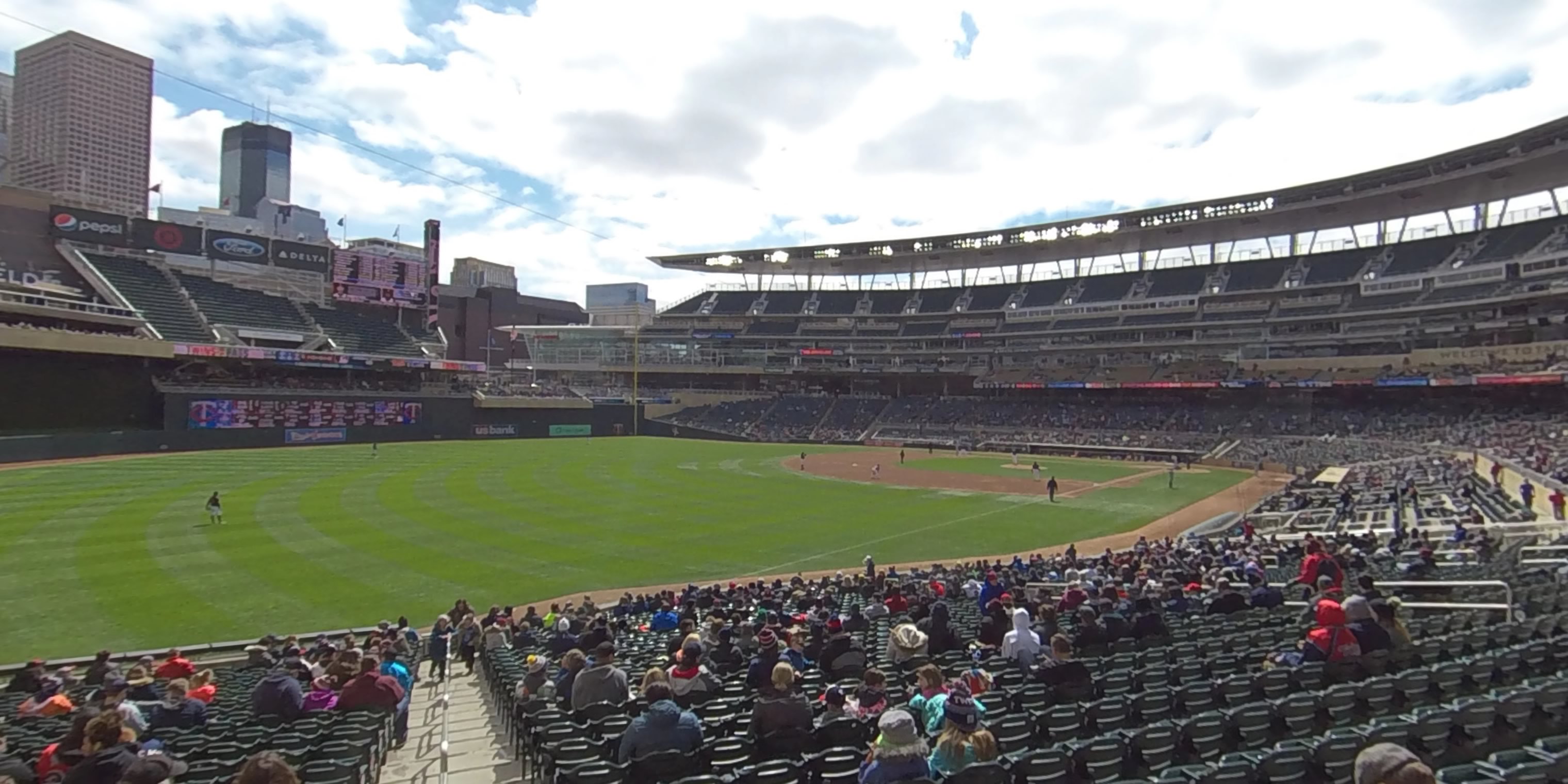 Section 126 at Target Field 