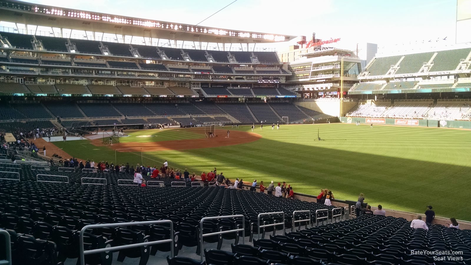 Target Field Section 101 - RateYourSeats.com