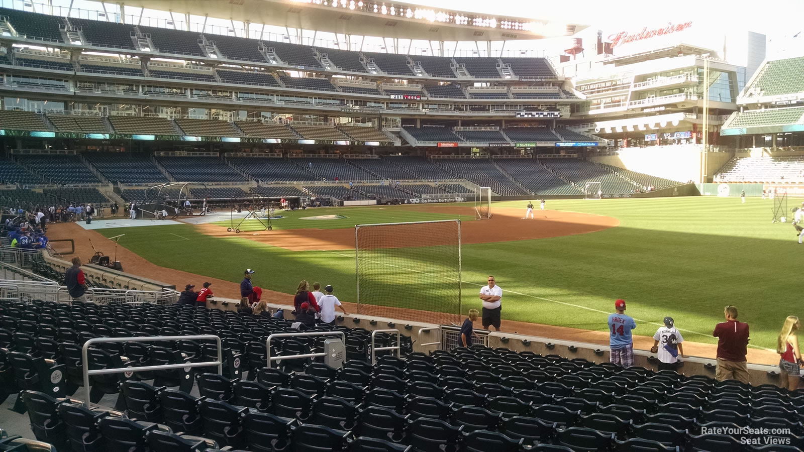 Section 103 at Target Field 