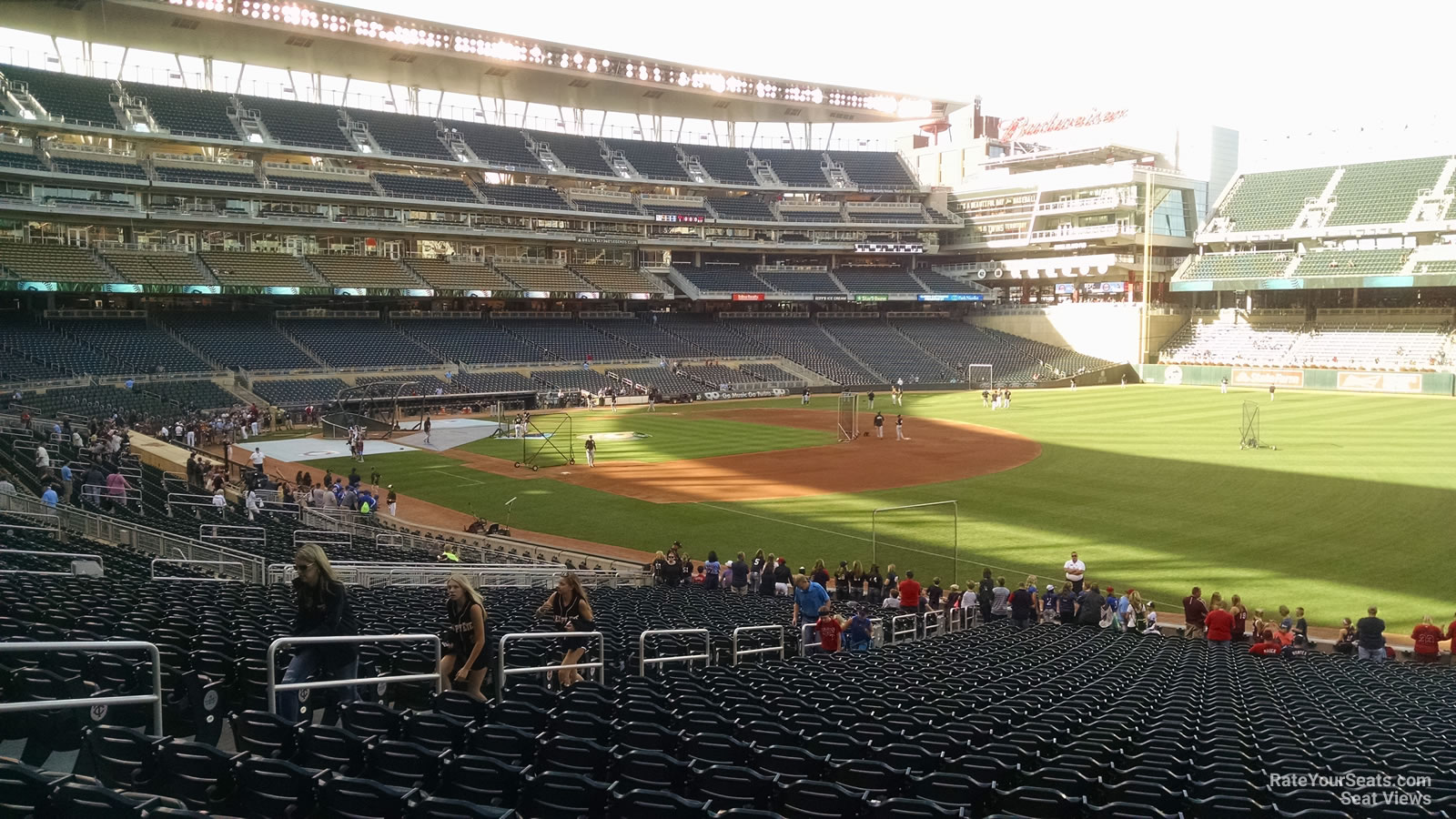 Section 103 at Target Field 