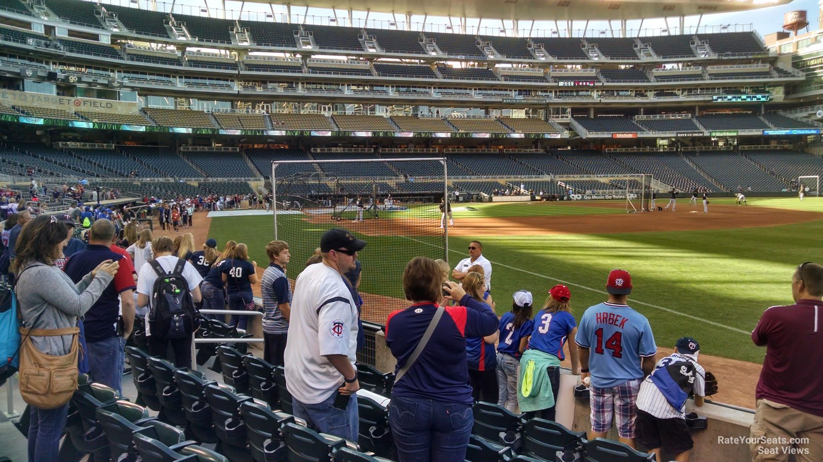 Section 103 at Target Field 