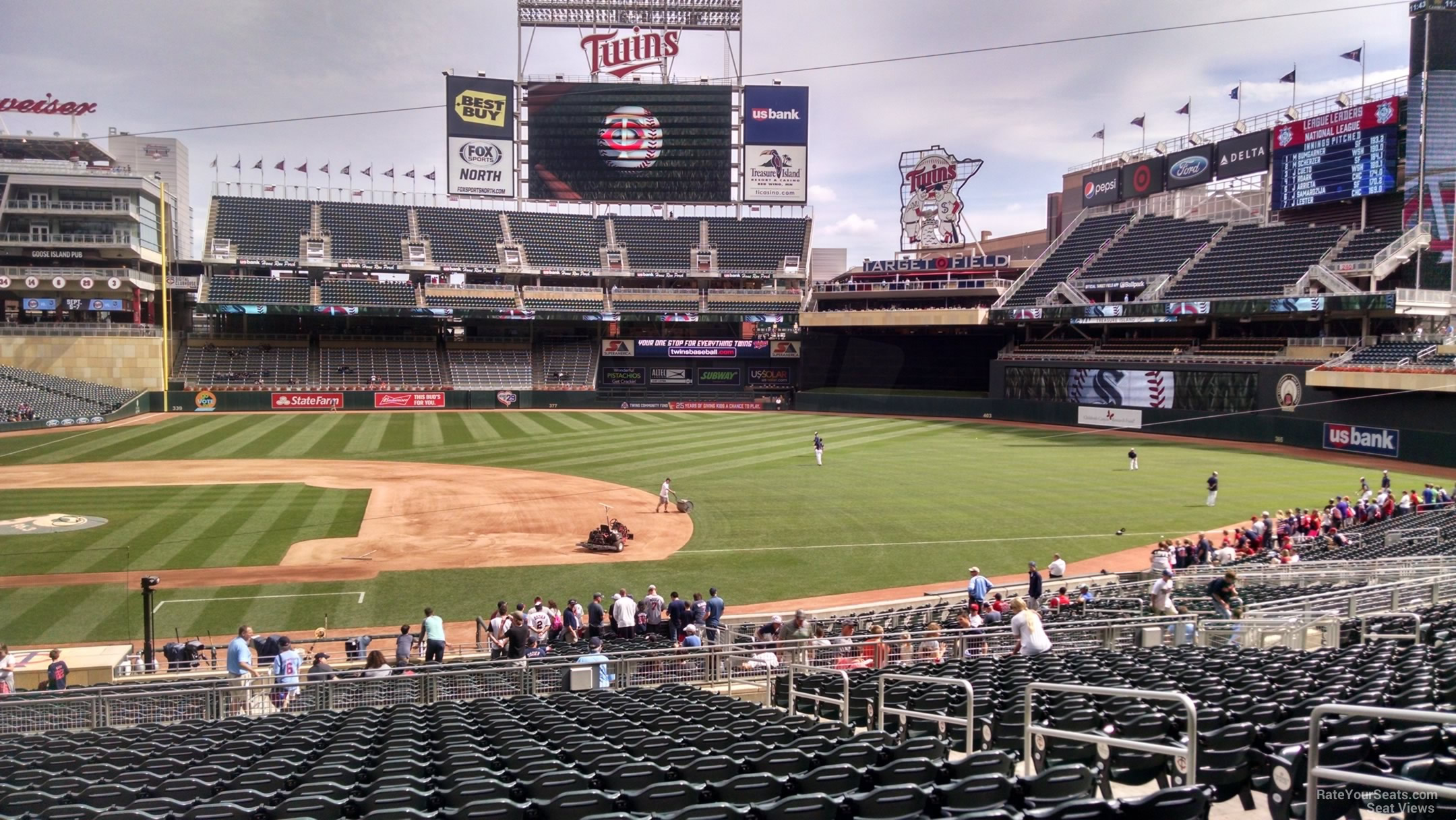 Section 108 at Target Field - RateYourSeats.com