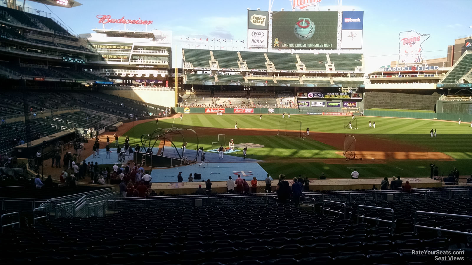 Target Field, section 110, home of Minnesota Twins, page 1