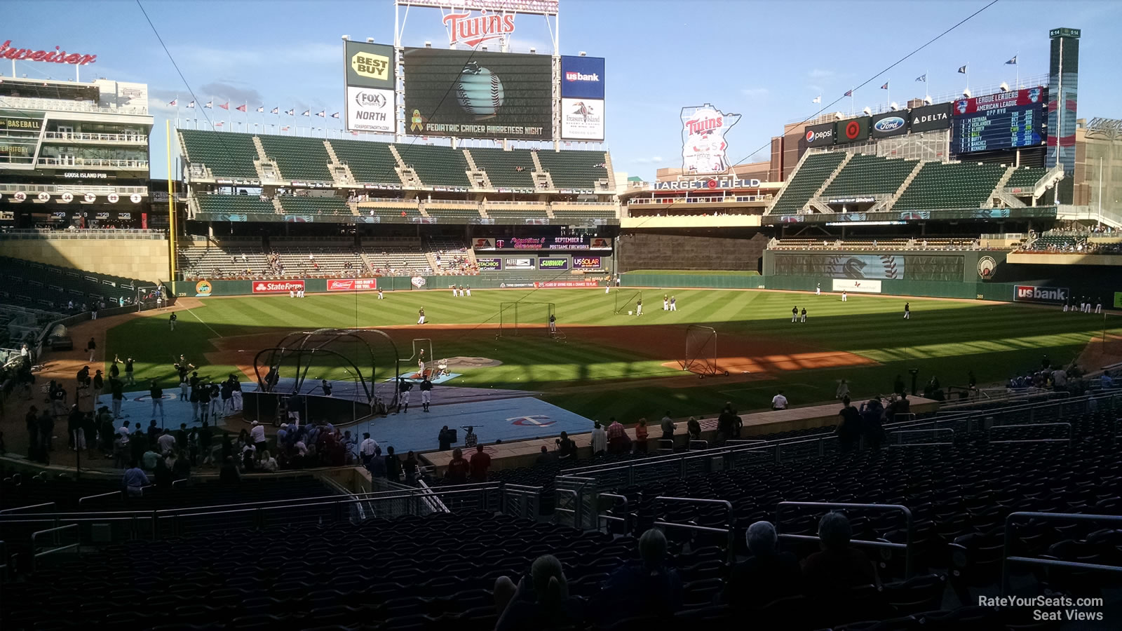 Section 111 at Target Field - RateYourSeats.com