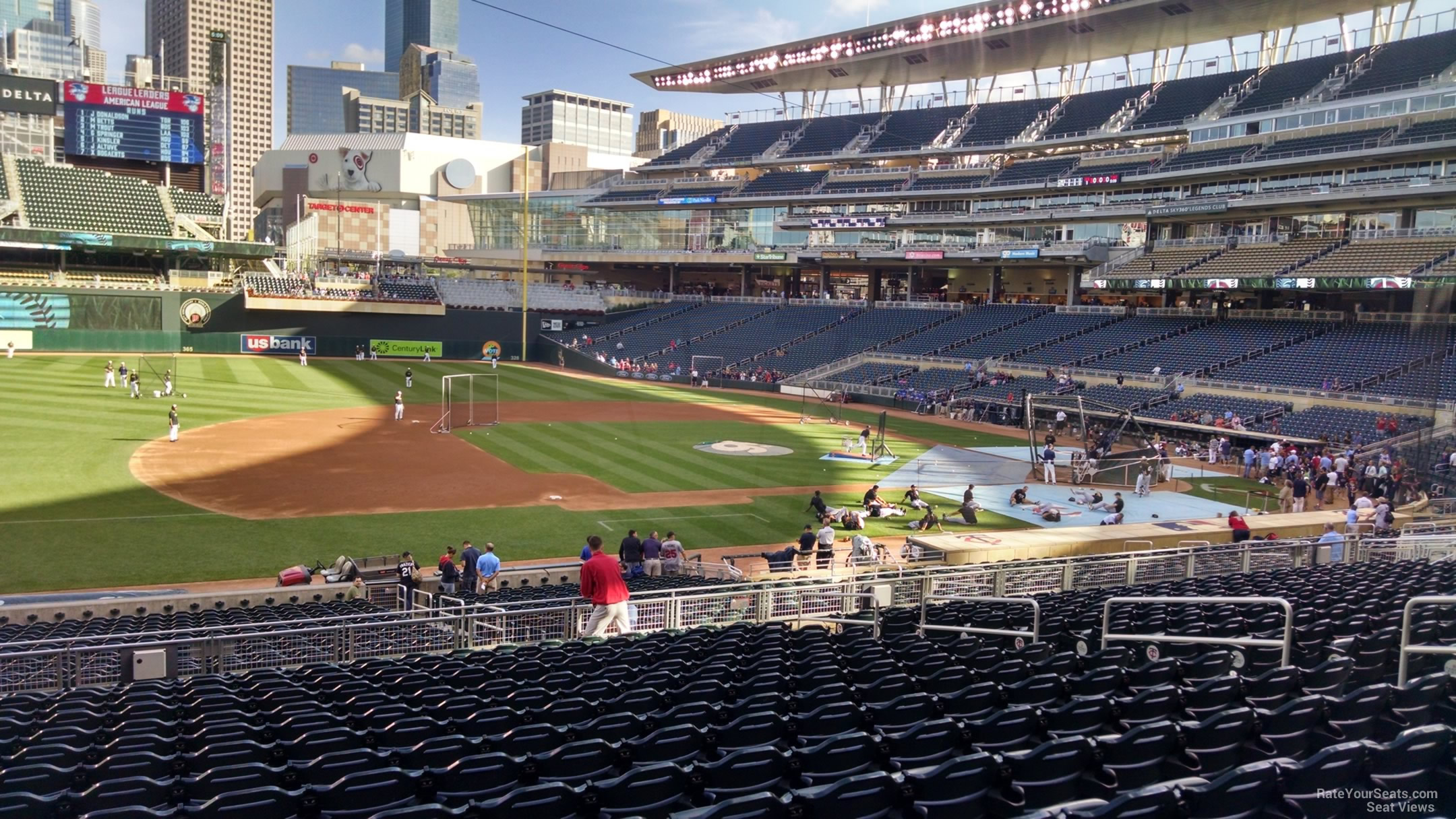 Target Field Seat Views