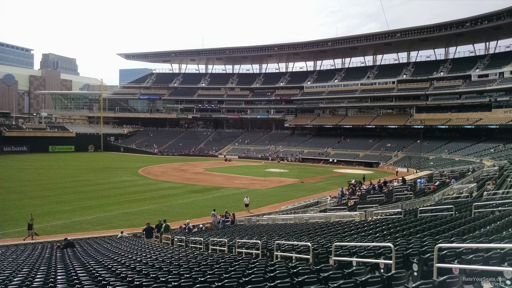 Target Field Section 125 - RateYourSeats.com