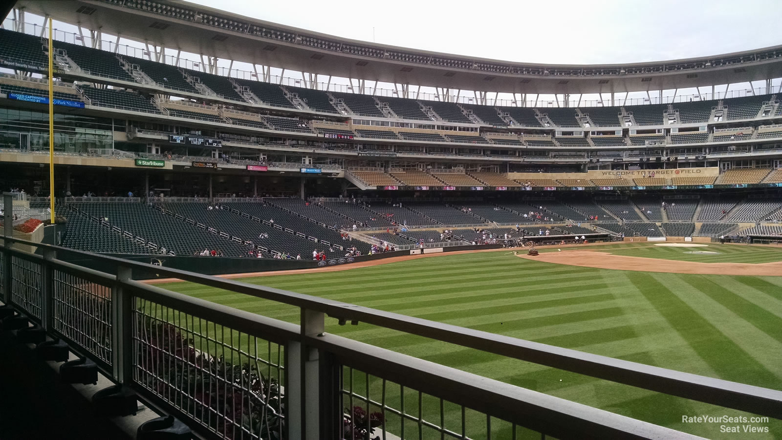 The view from the worst seat at Target Field – Twin Cities