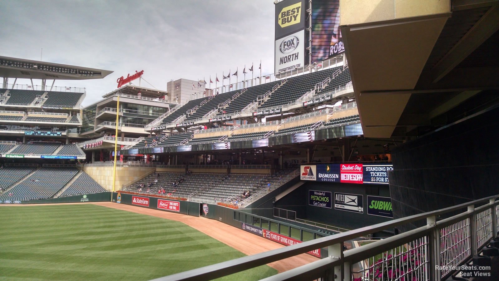 Target Field Section 132 - RateYourSeats.com