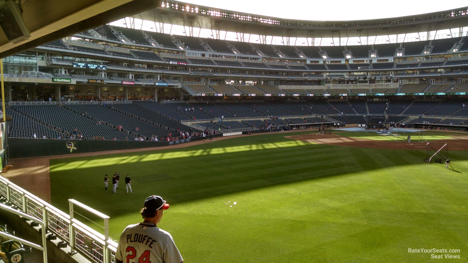 The view from the worst seat at Target Field – Twin Cities