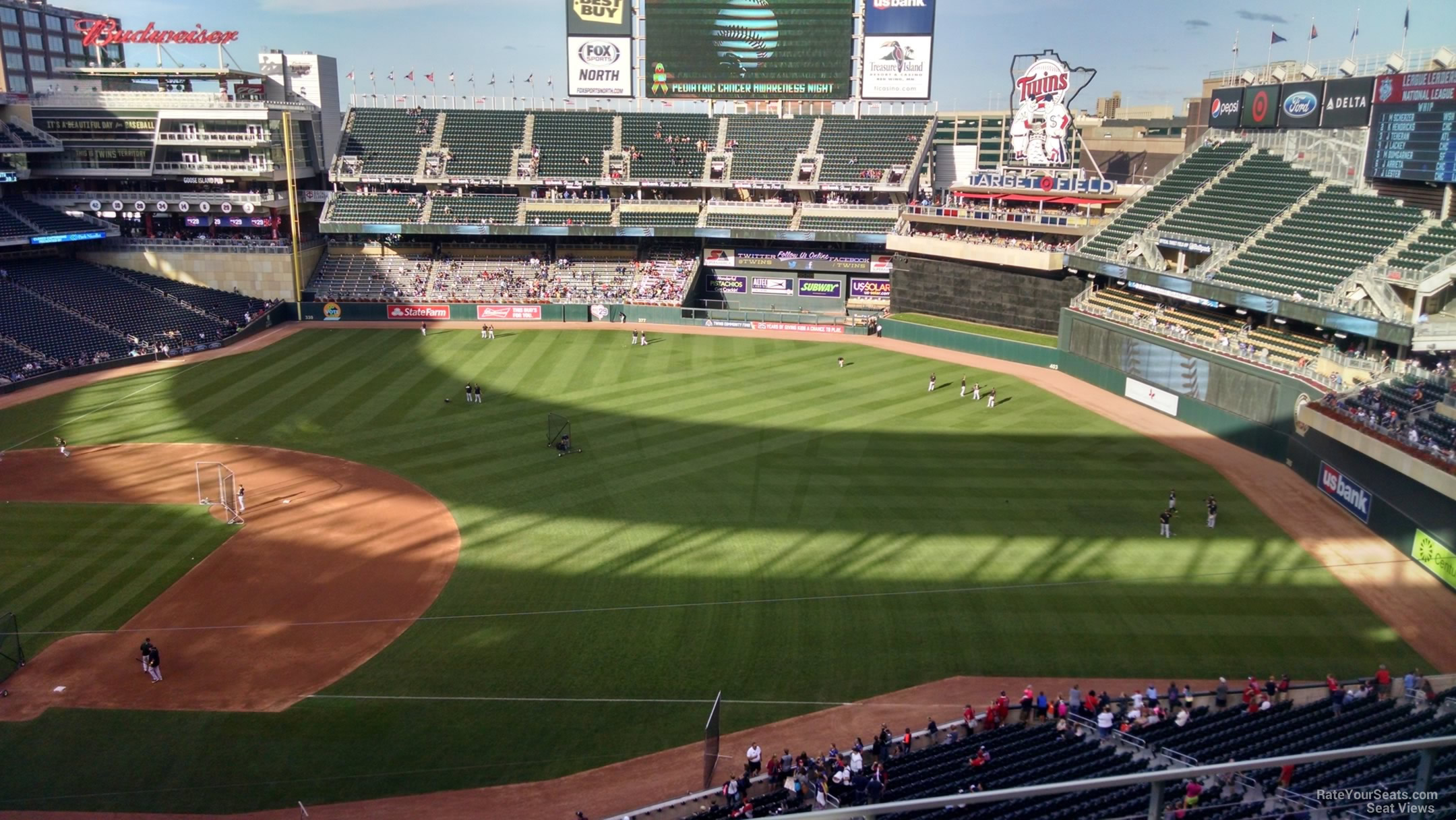 Target Field, Minneapolis, MN, Nearly complete in this Sept…