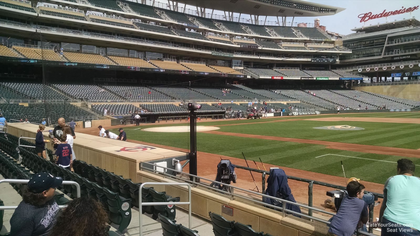 Target Field Section 3 - RateYourSeats.com