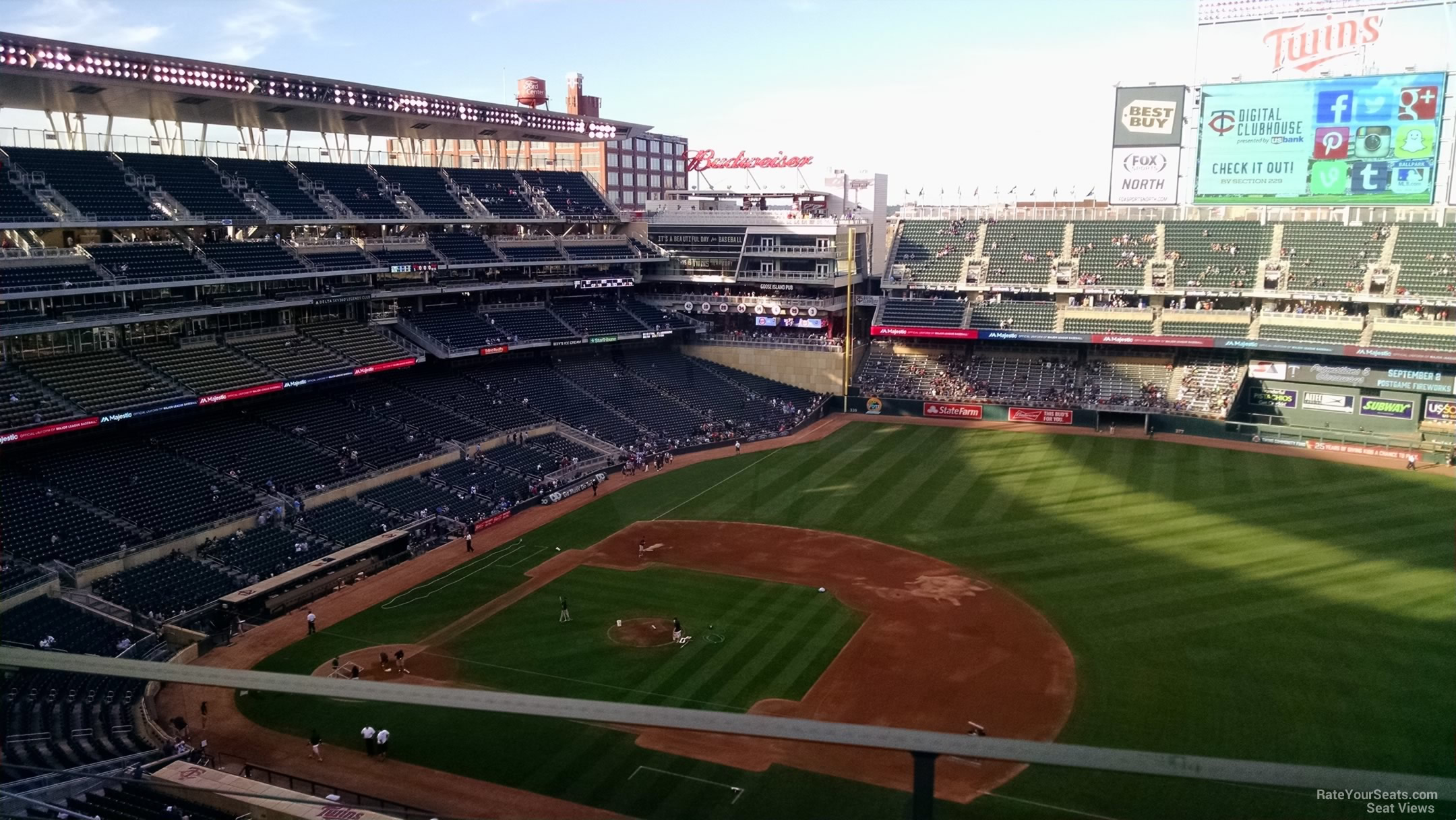 Target Field Digital Clubhouse