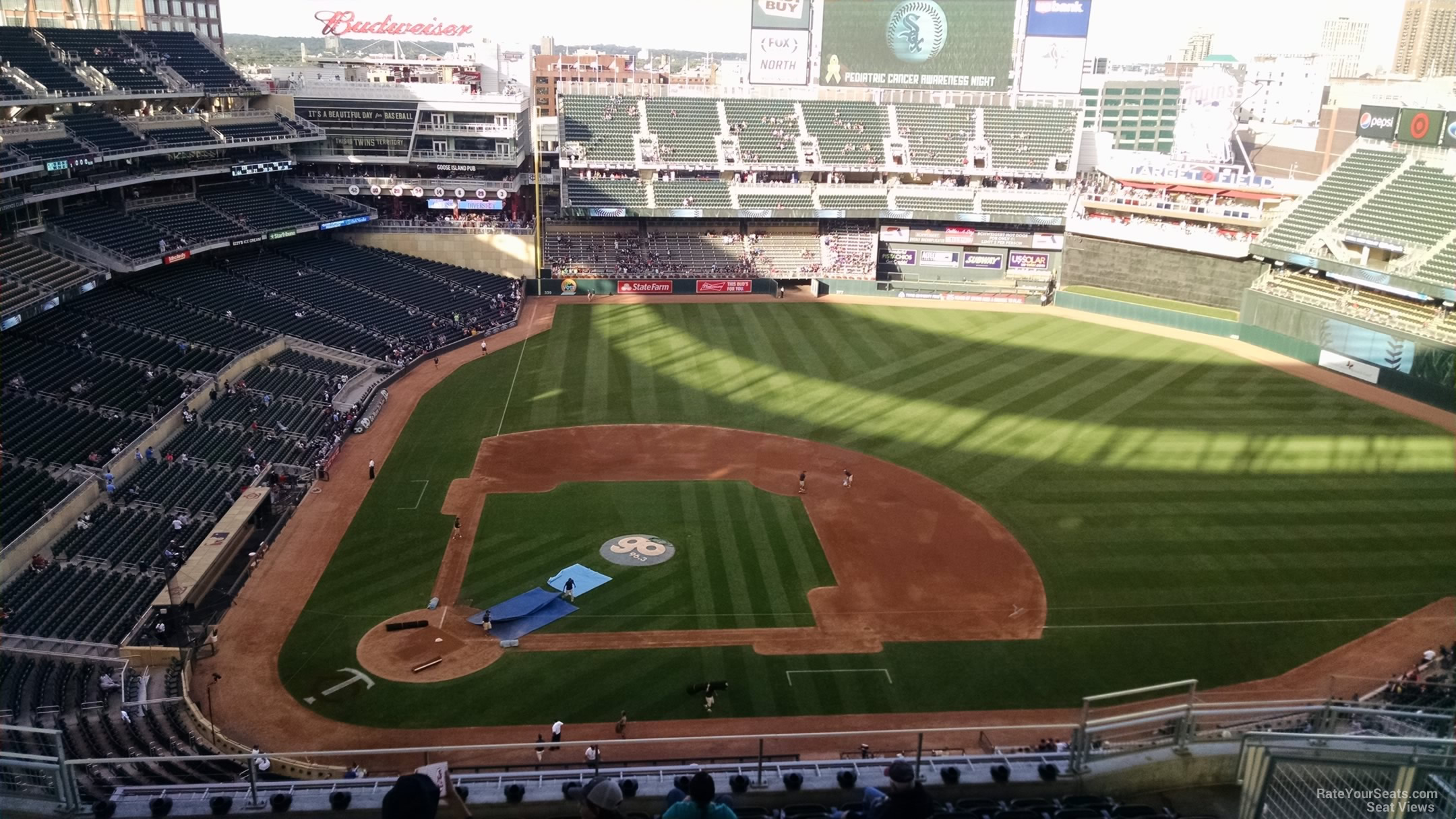 Target Field Seat Views