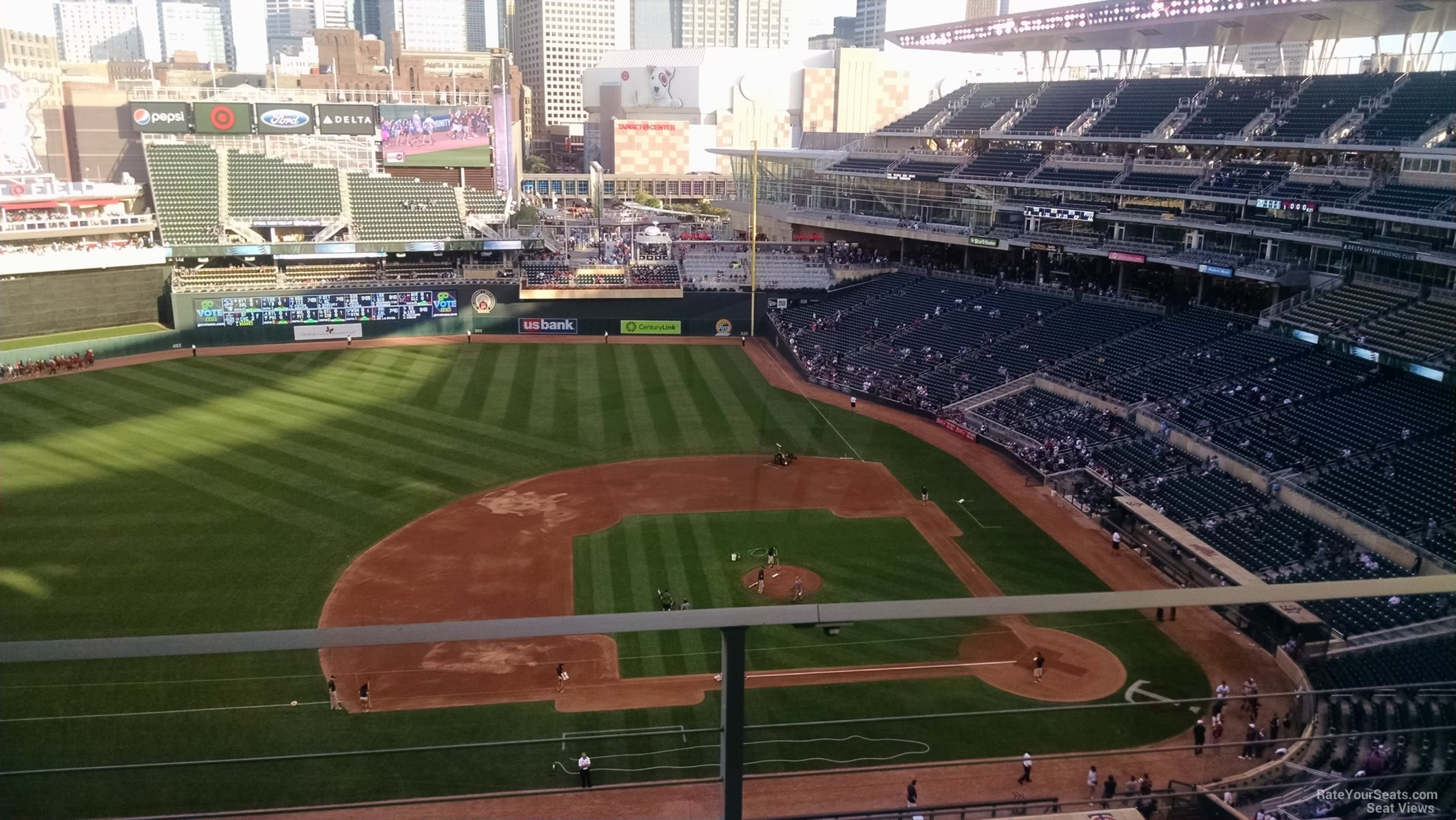 Target Field Seat Views