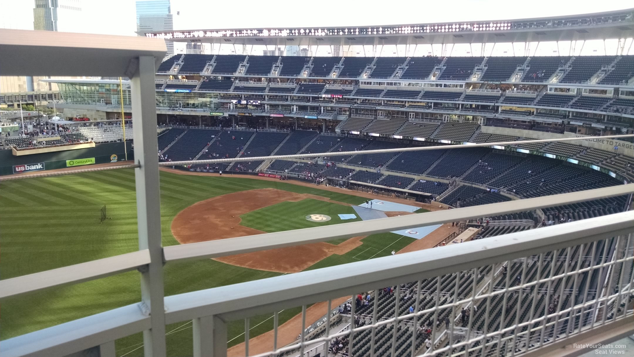 Section 327 at Target Field 