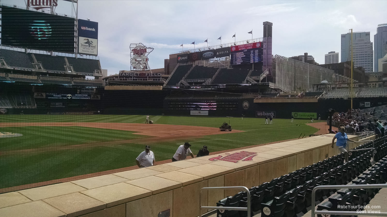 Touring Target Field 