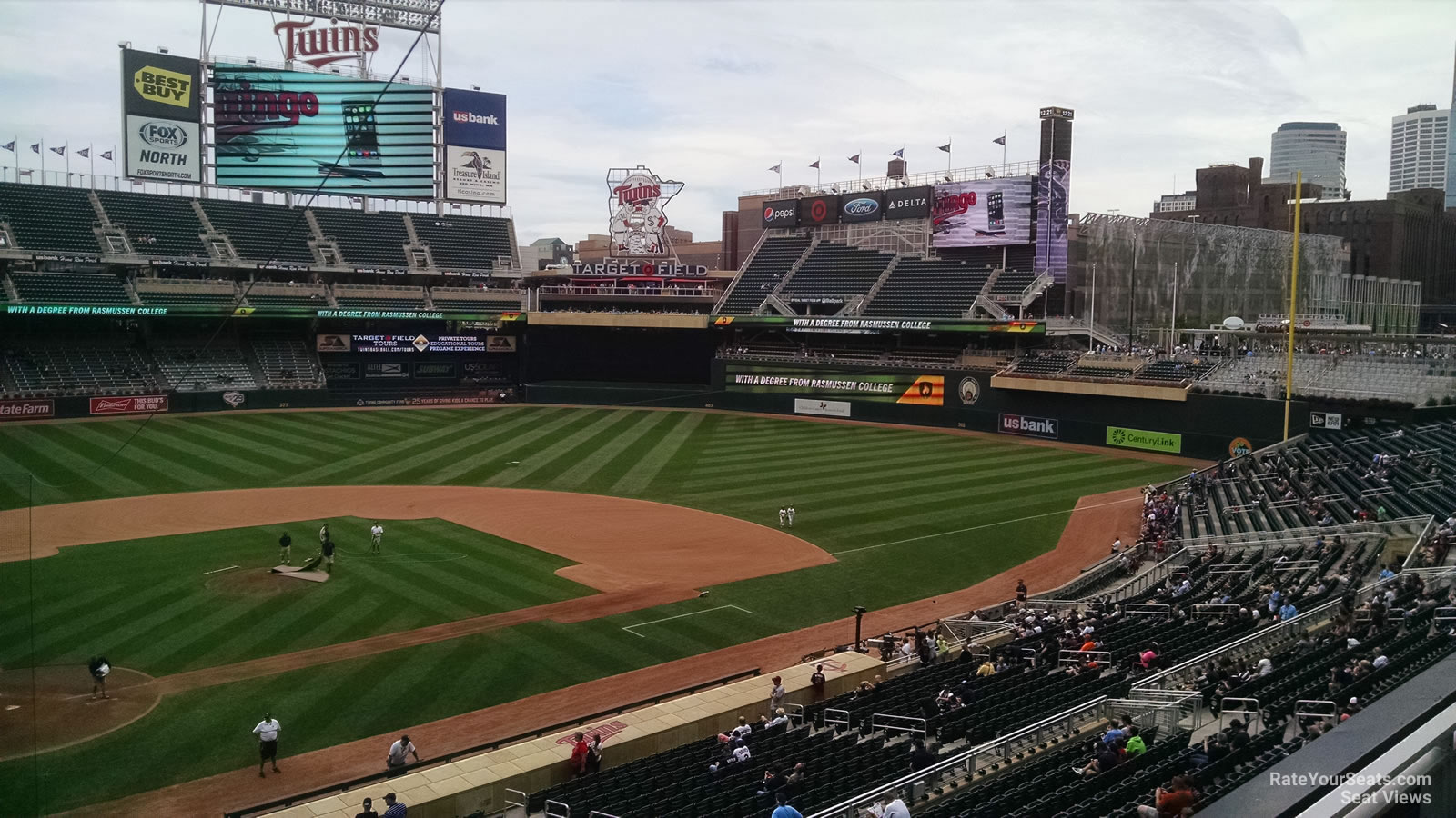 Touring Target Field 