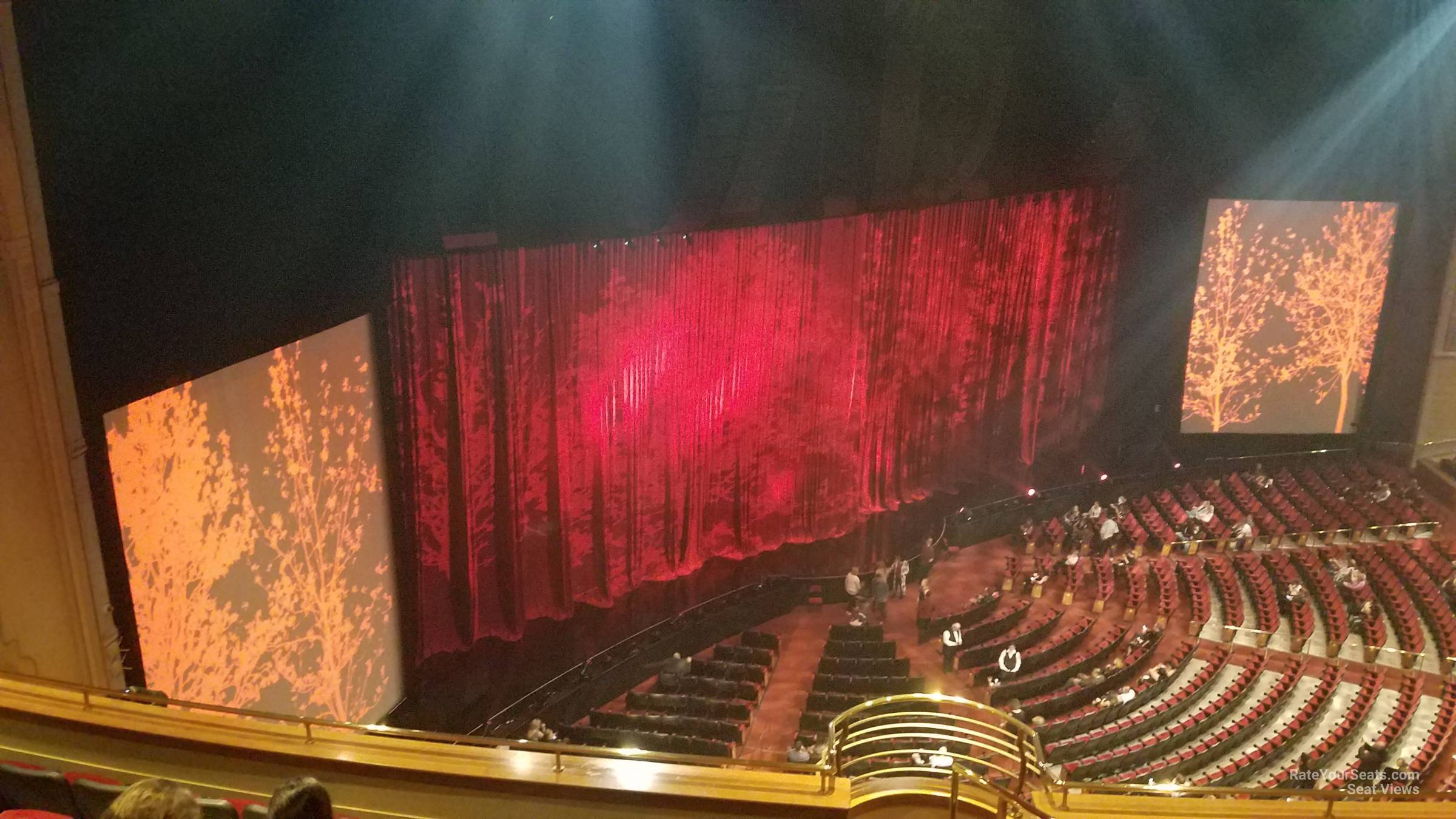 box 407 seat view  - the colosseum at caesars palace