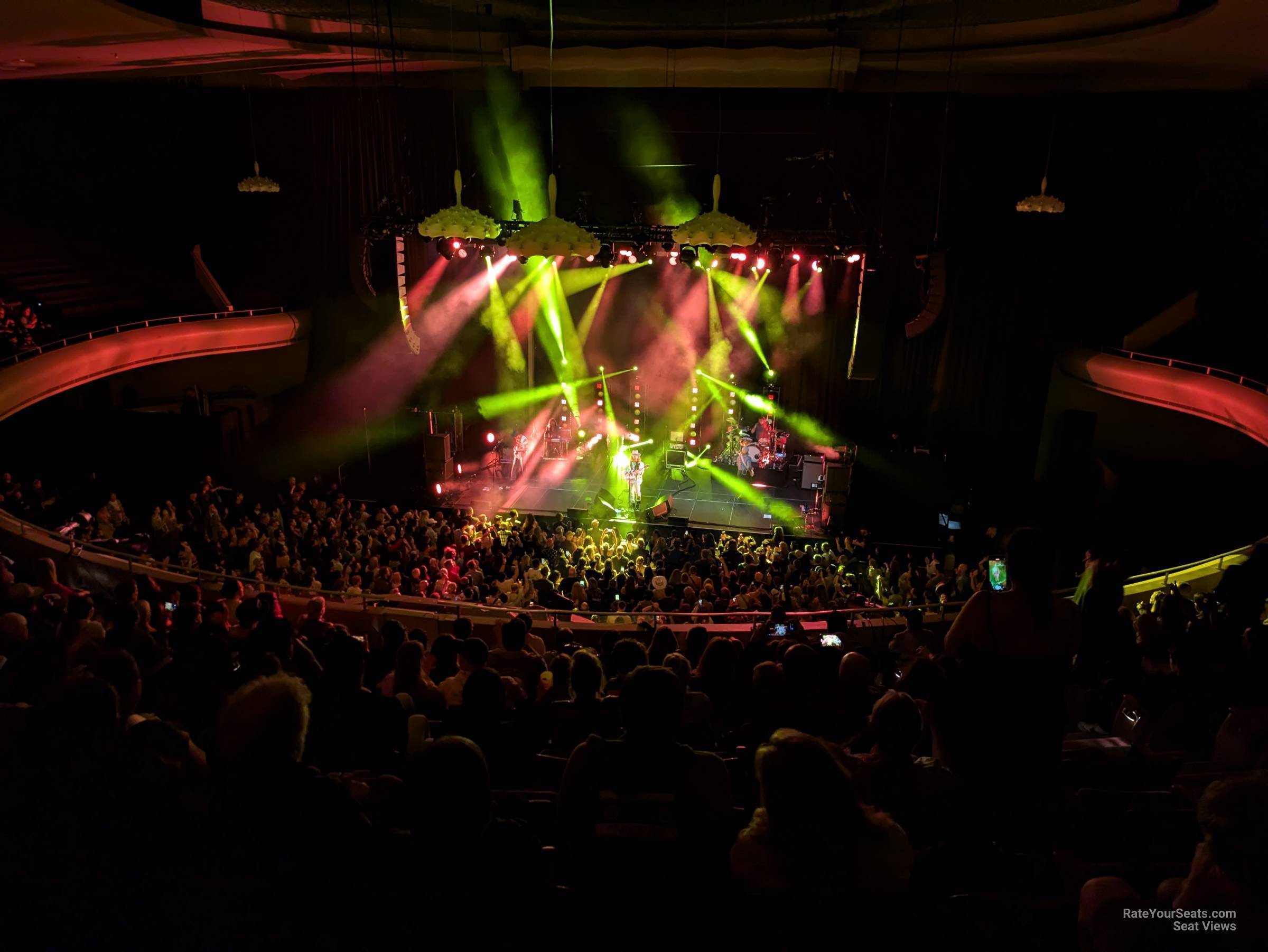 view from balcony 6 row 11 seat view - the masonic - san francisco