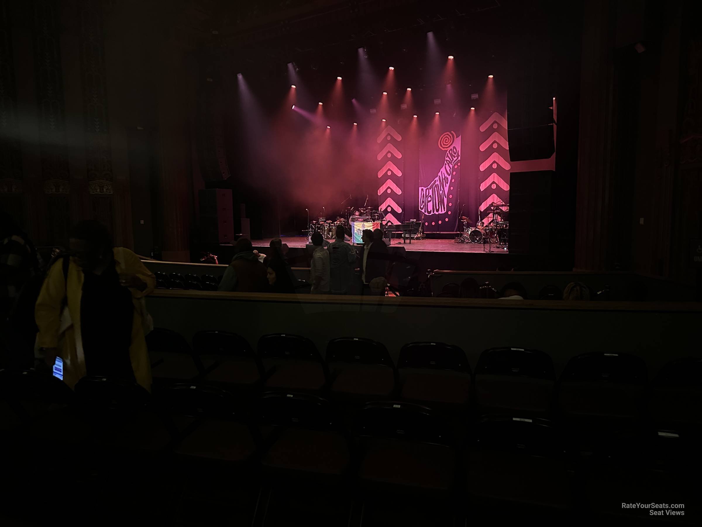 view from level 3 row k seat view - the wiltern