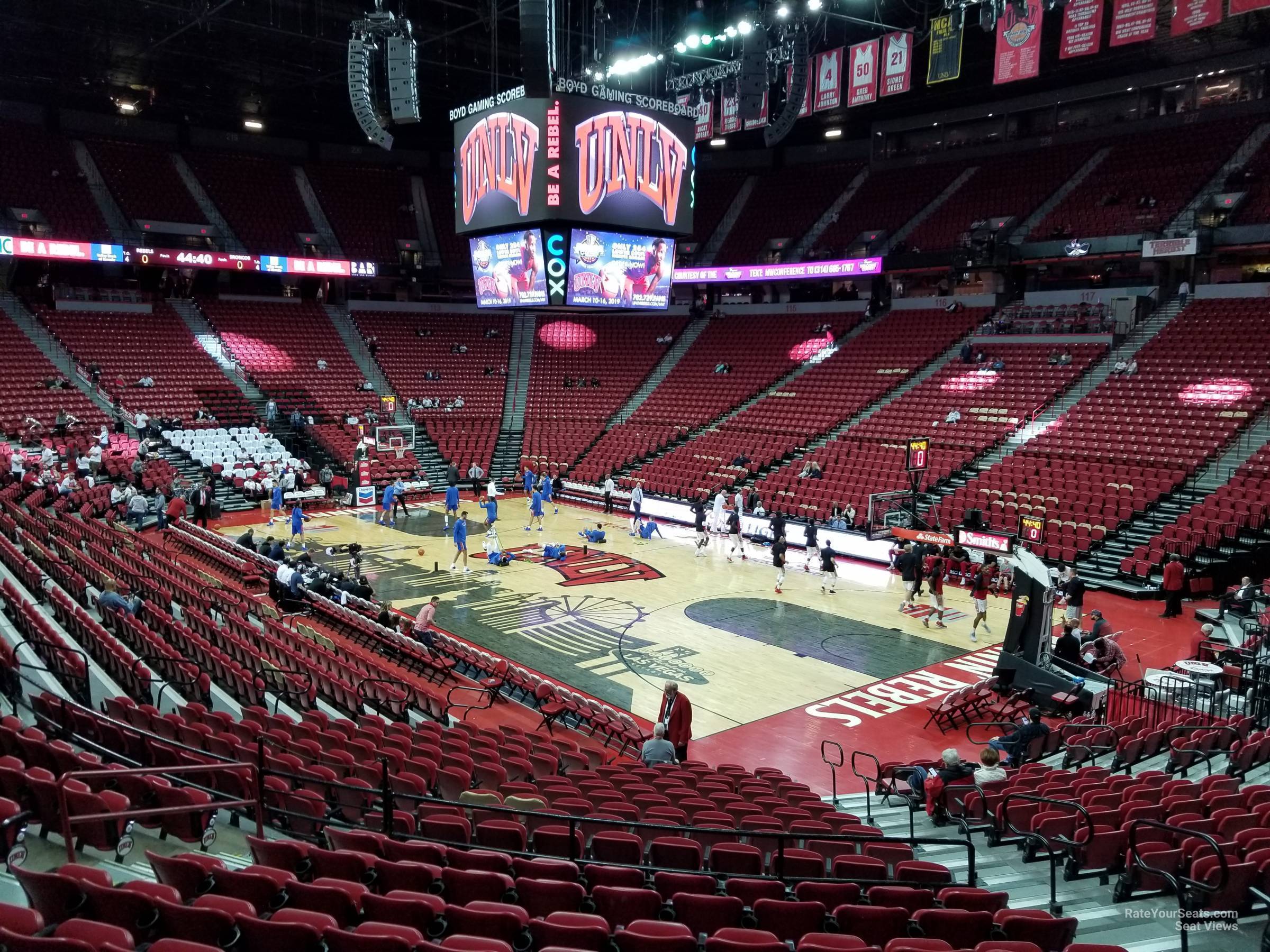 Thomas and Mack Center Section 103 - RateYourSeats.com