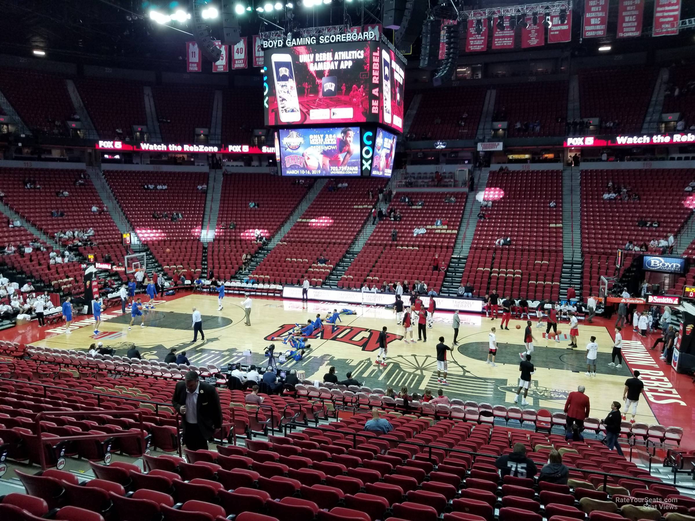 Section 105 at Thomas and Mack Center - RateYourSeats.com