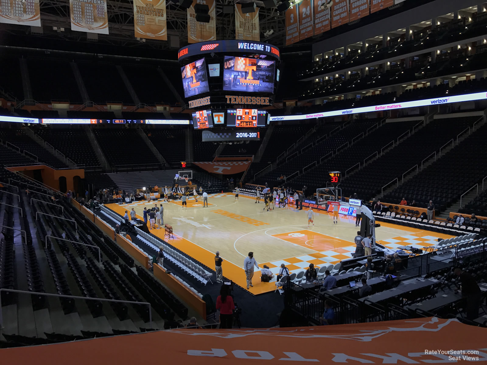 Section 116 at ThompsonBoling Arena