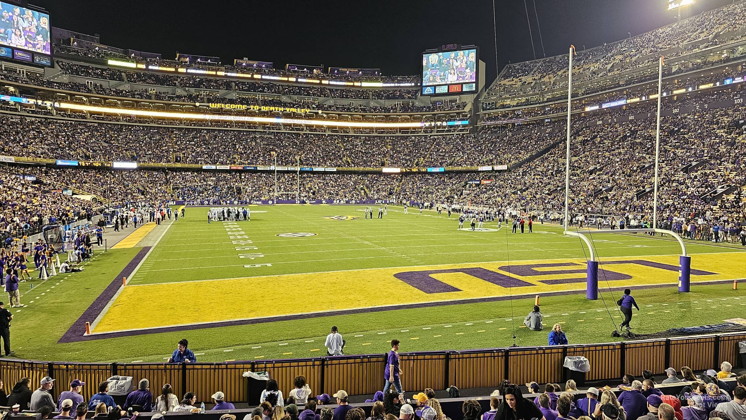 section 207, row 13 seat view  - tiger stadium