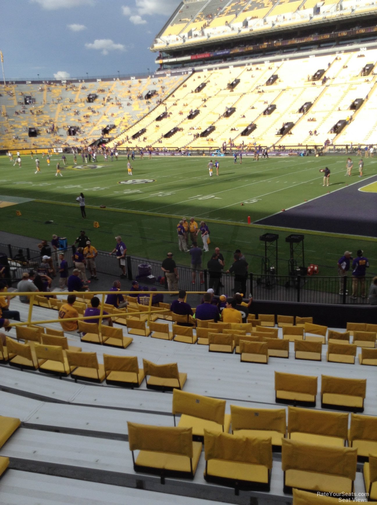 Tiger Stadium Seating Chart With Rows