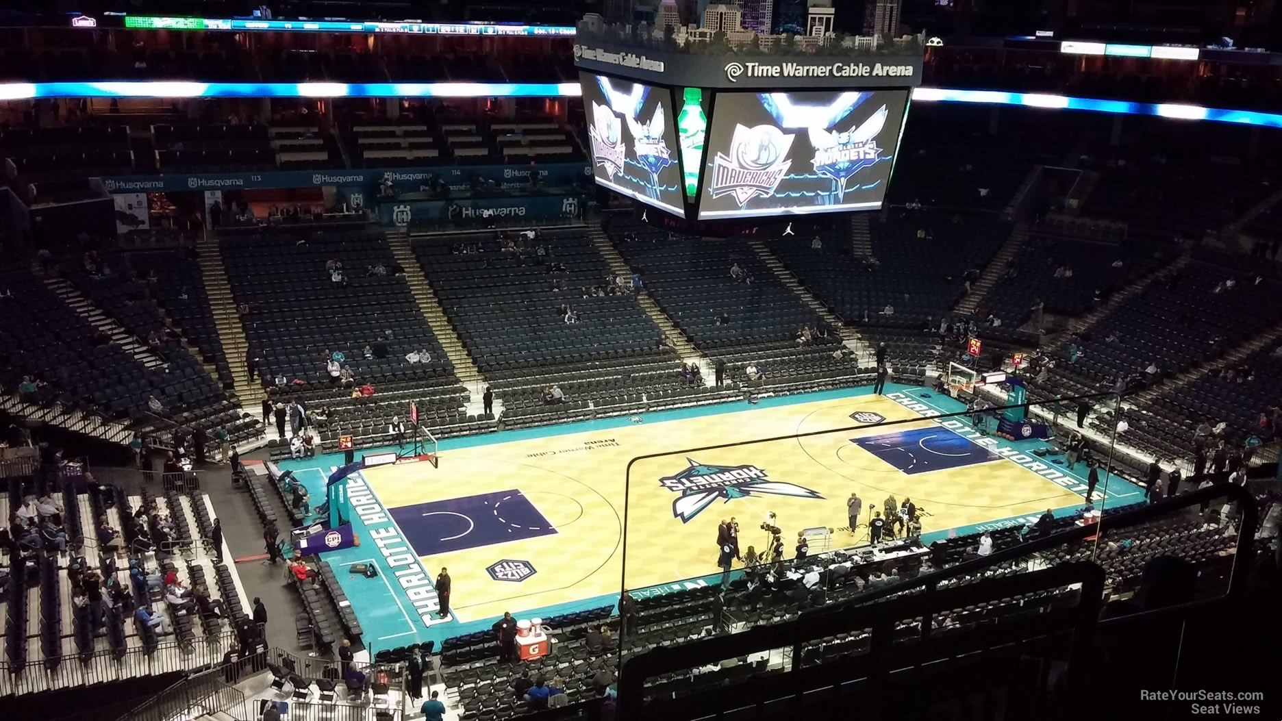 section 211, row f seat view  for basketball - spectrum center