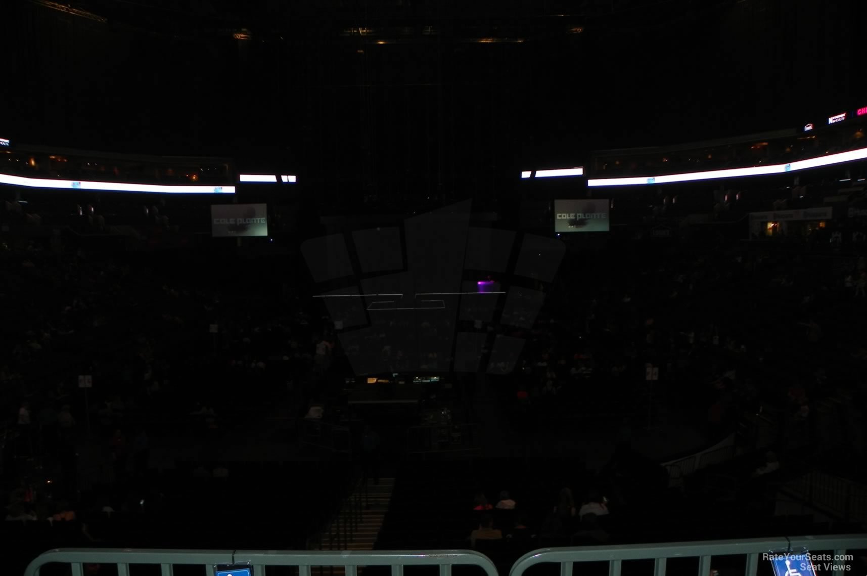 section 117, row ee seat view  for concert - spectrum center