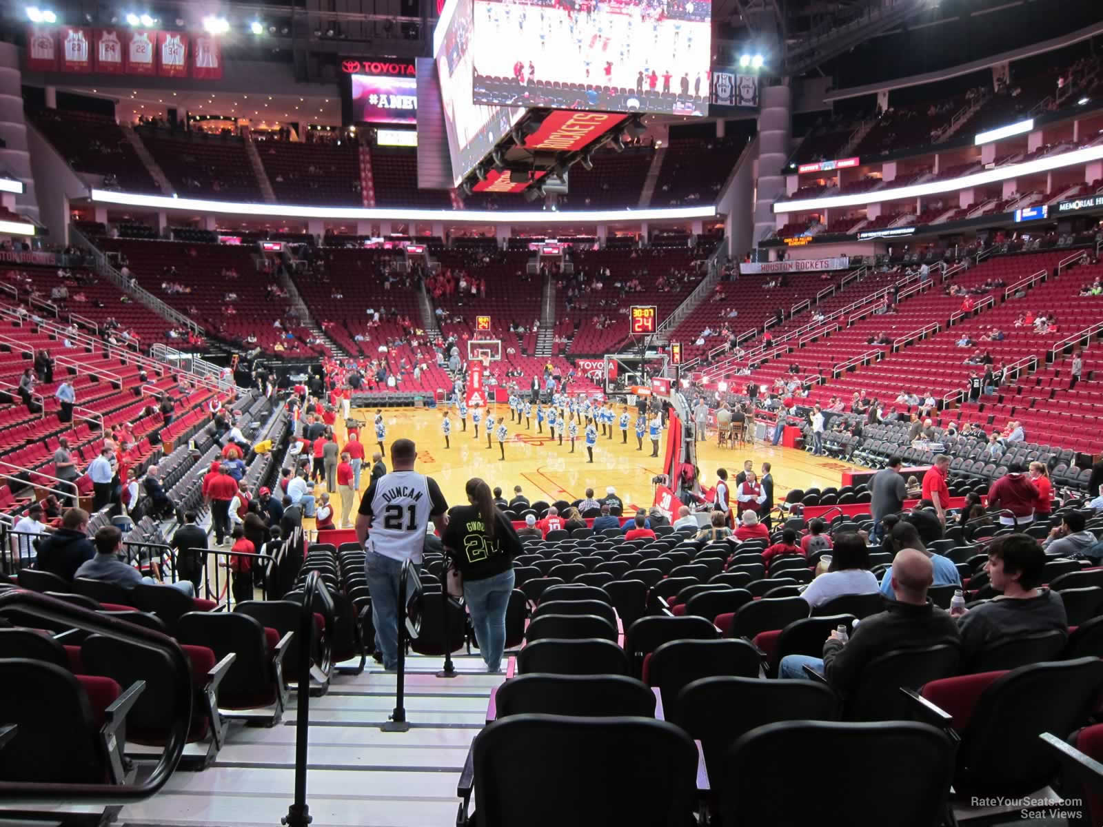 Houston Rockets Seating Chart View