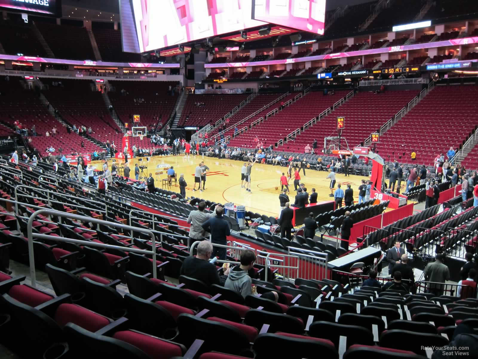 Houston Rockets Seating Chart View