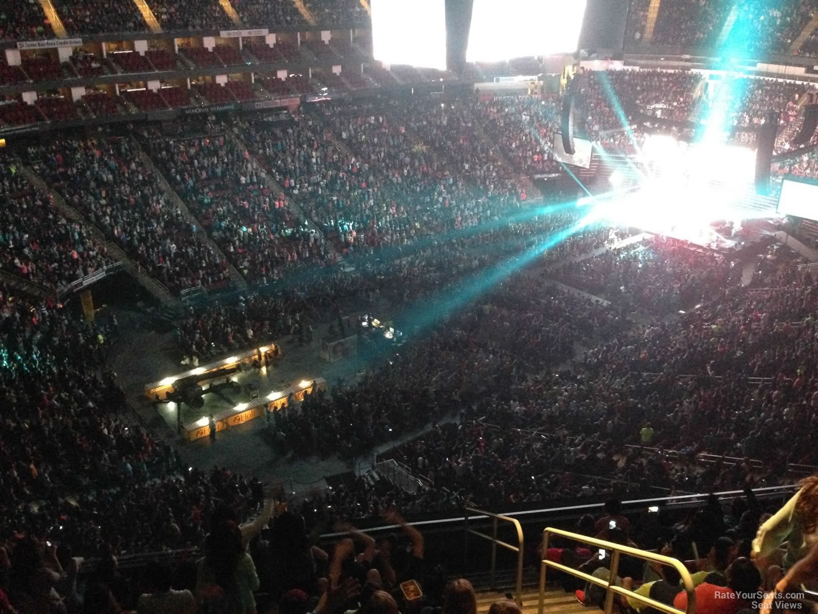 section 414 seat view  for concert - toyota center