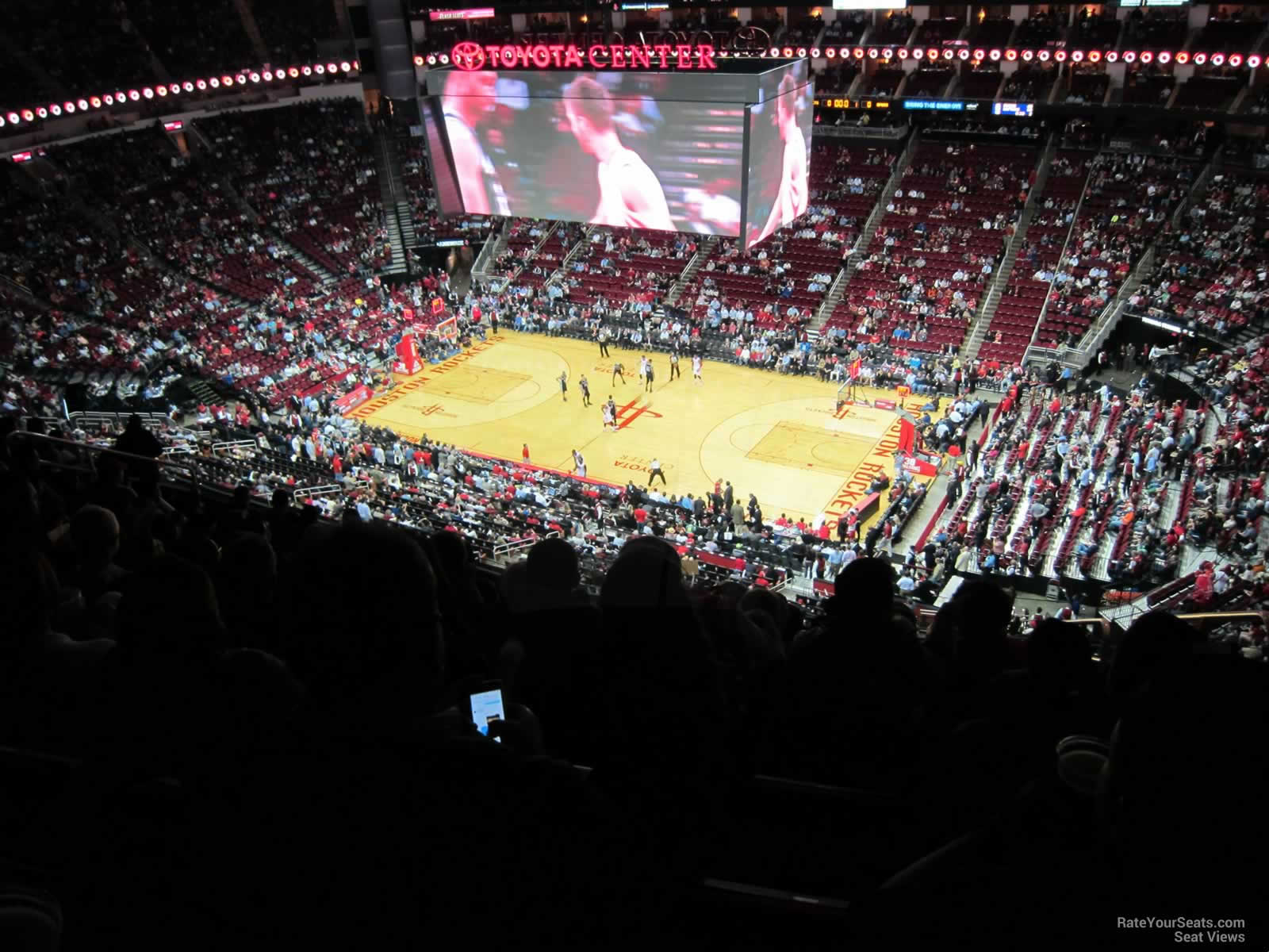Toyota Center Section 424 - Houston Rockets - RateYourSeats.com