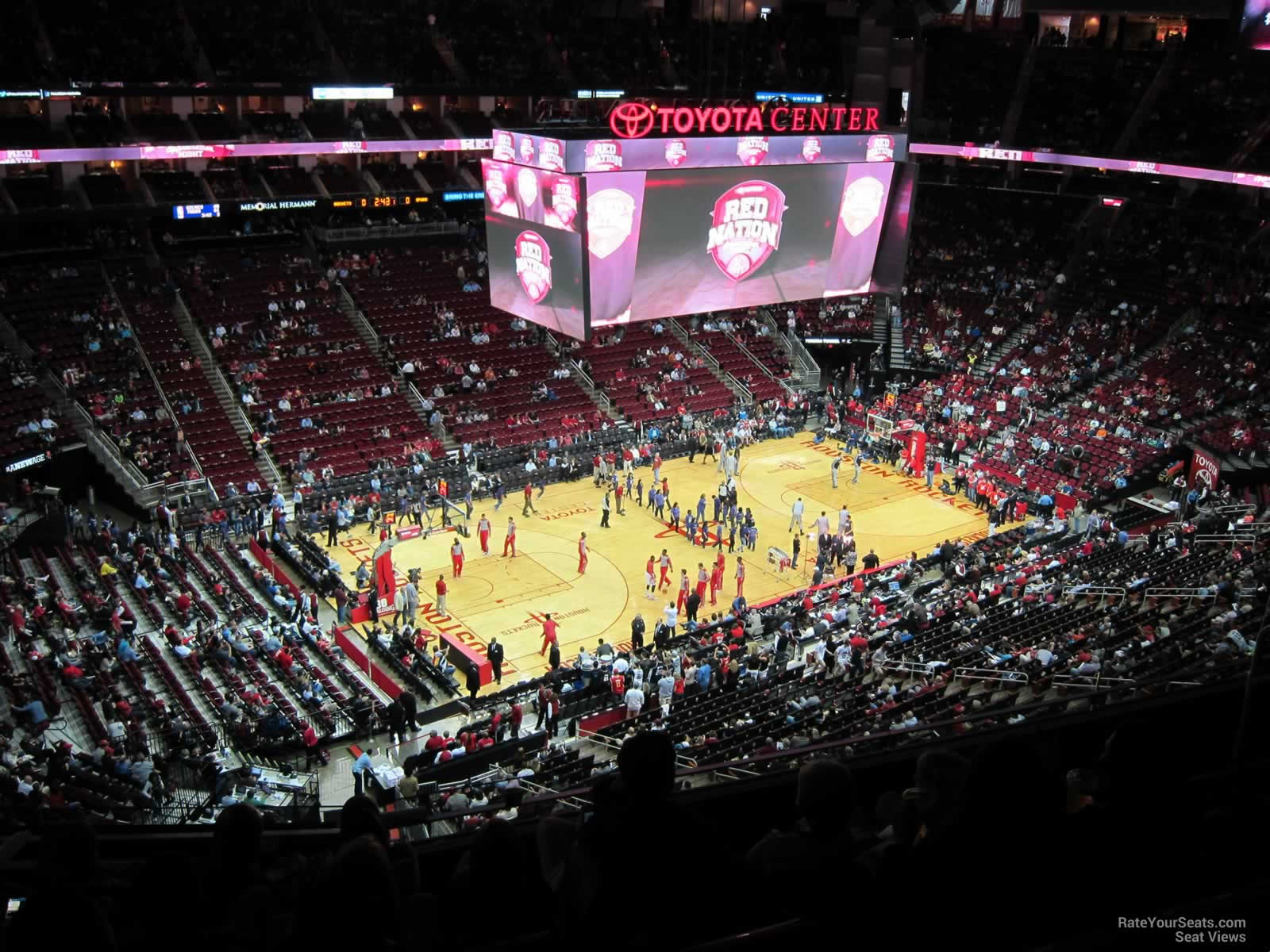 Section 430 at Toyota Center - RateYourSeats.com