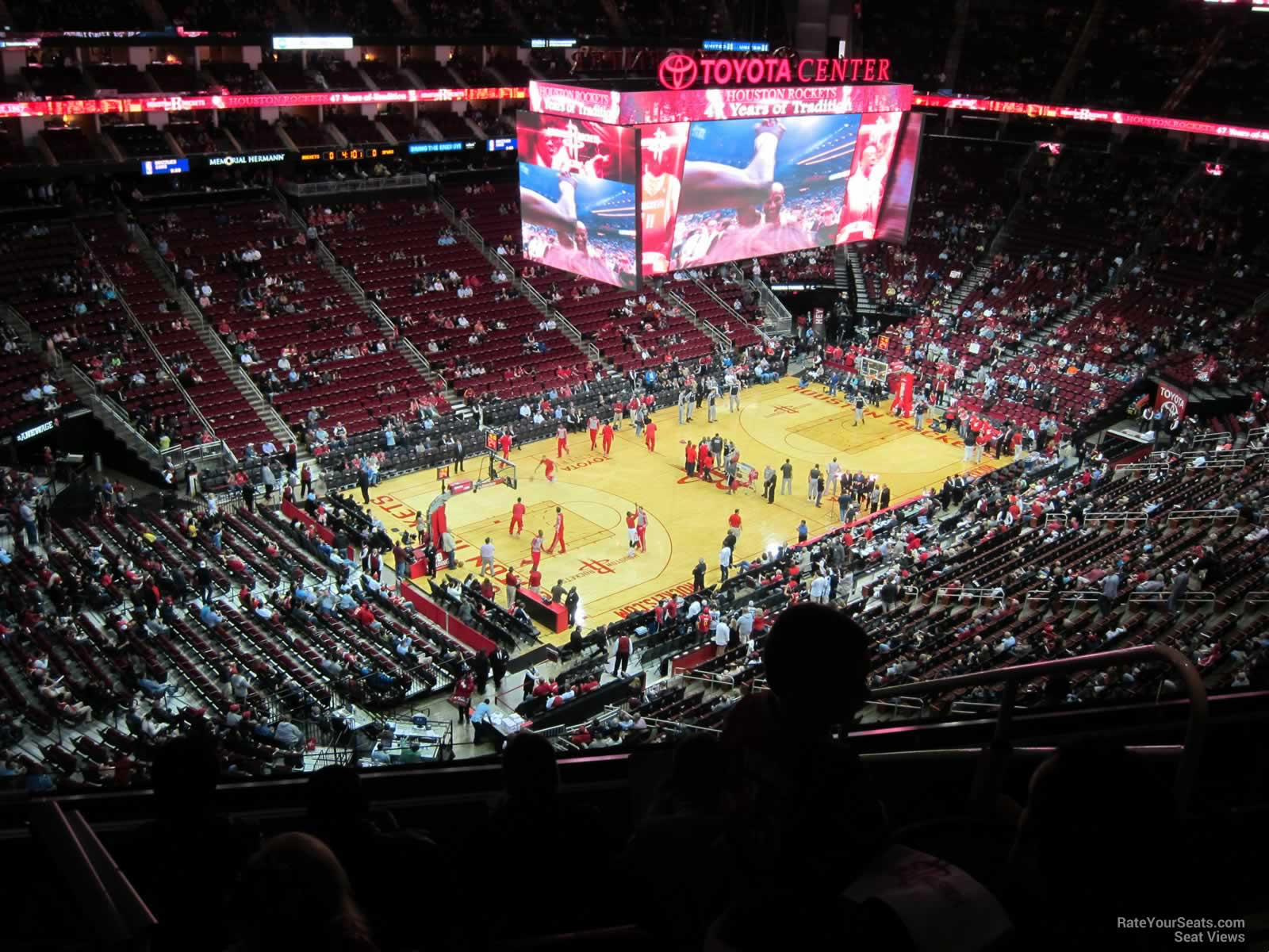 Section 431 at Toyota Center - RateYourSeats.com