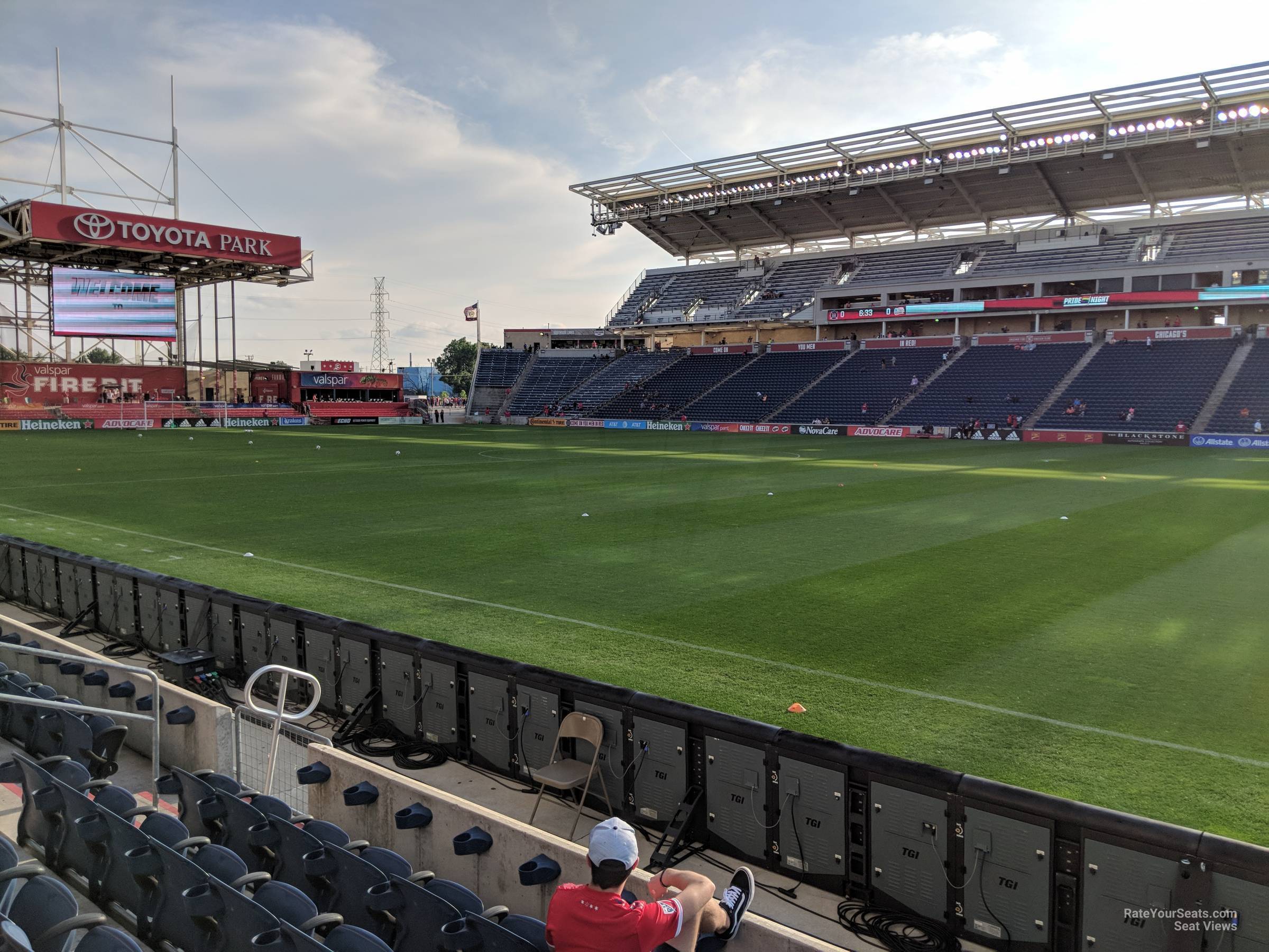 Seatgeek Stadium Section 125 - RateYourSeats.com