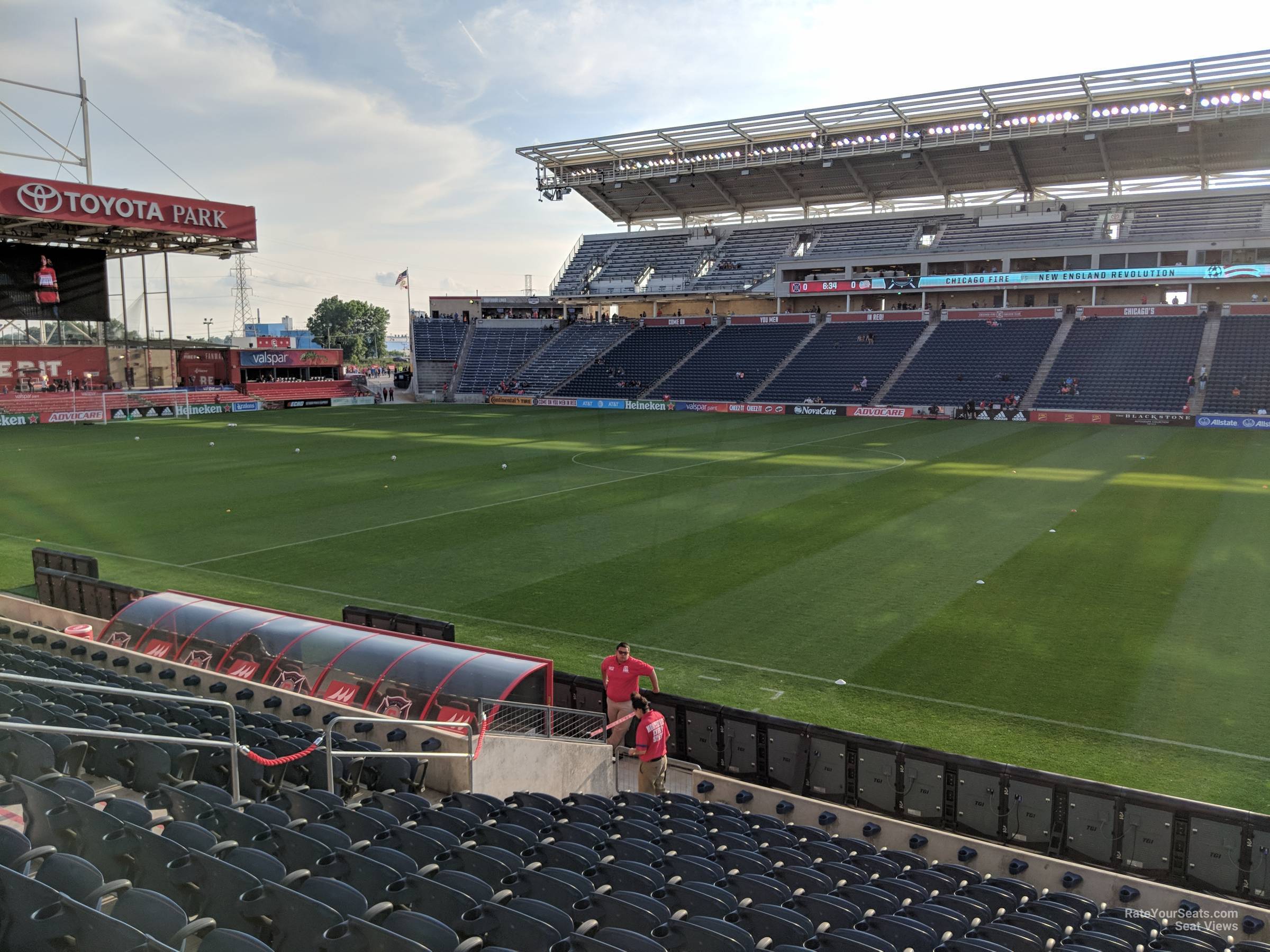 Section 126 at Nissan Stadium 