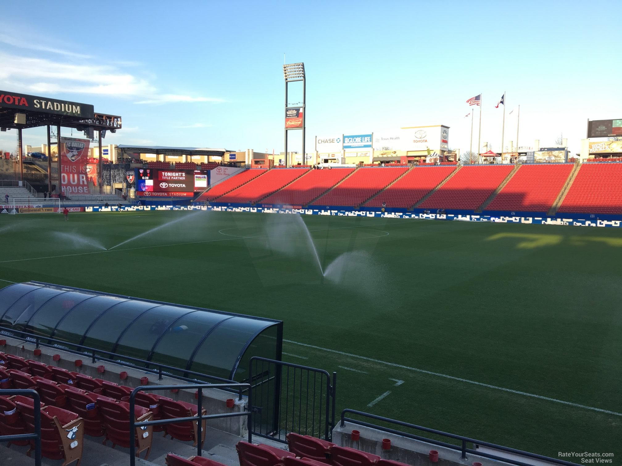 Section 109 at Toyota Stadium - RateYourSeats.com