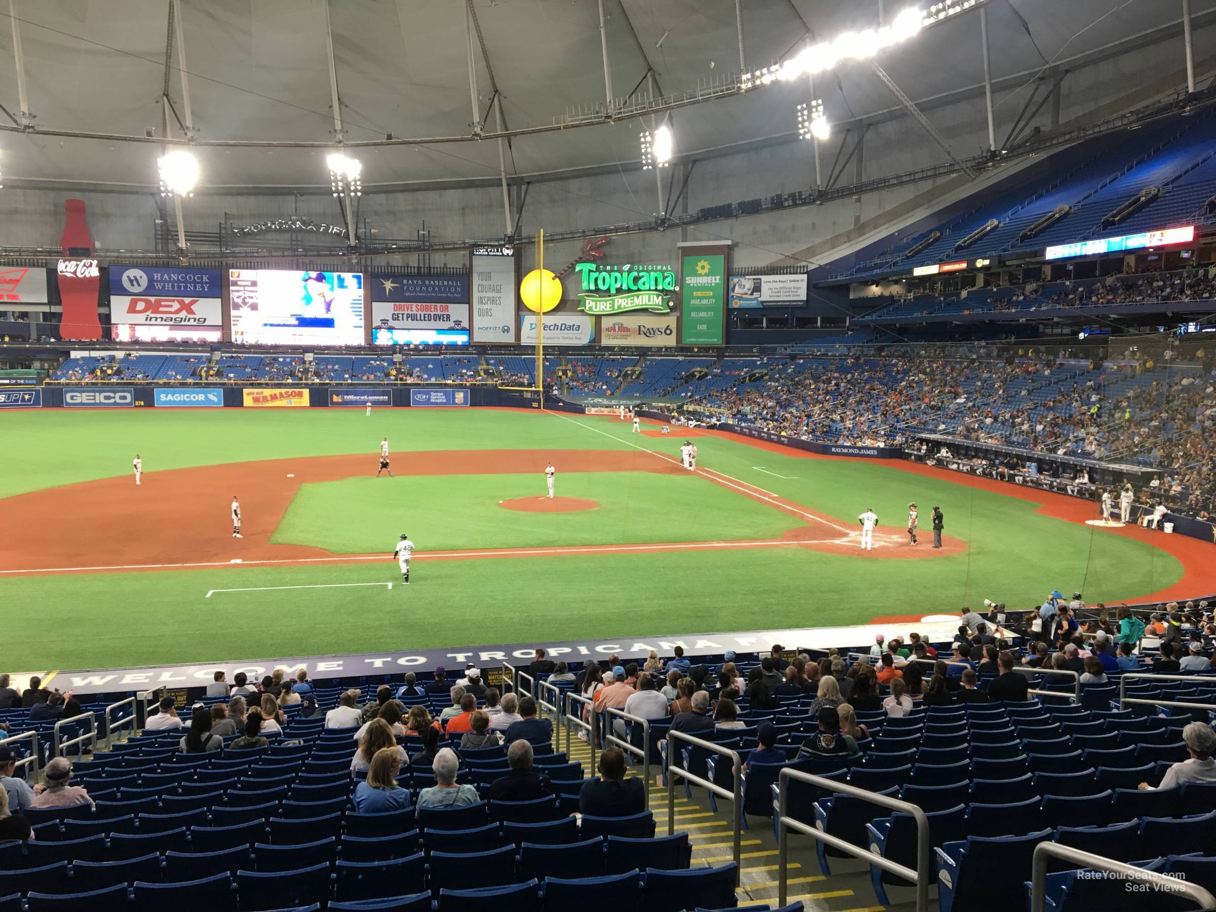 Tropicana Field Seating Chart By Row