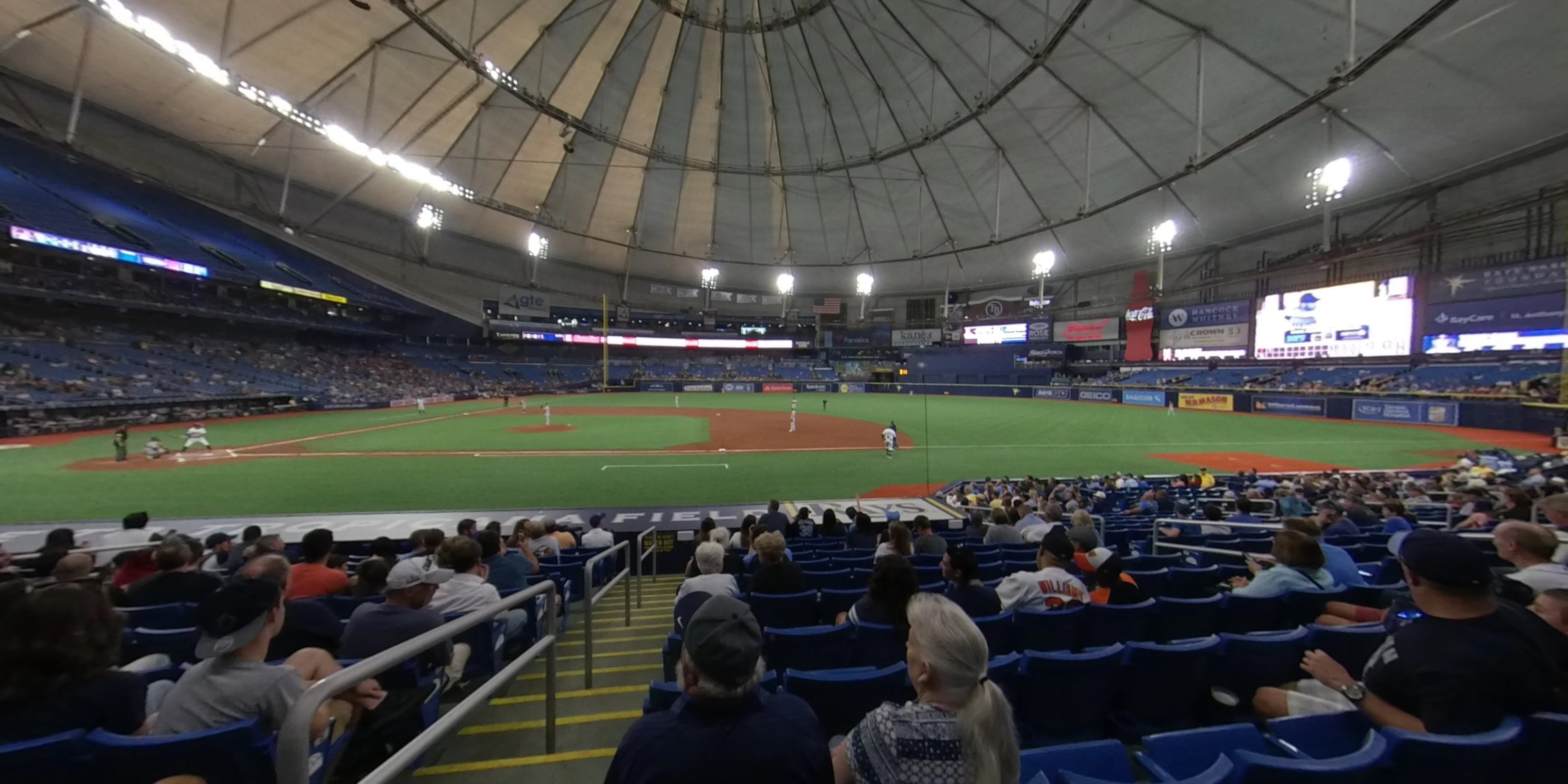 Tropicana Field Section 118 - Tampa Bay Rays - RateYourSeats.com