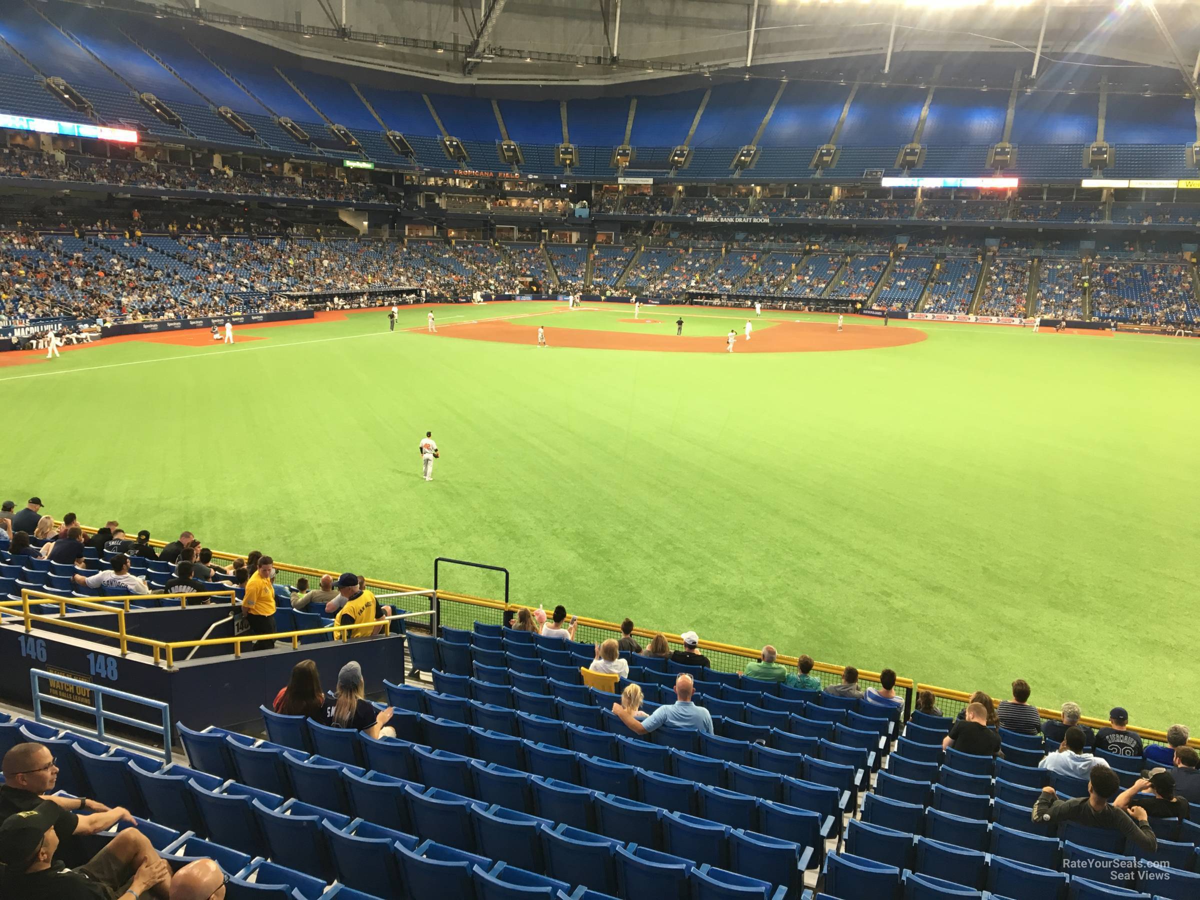Section 148 at Tropicana Field Tampa Bay Rays