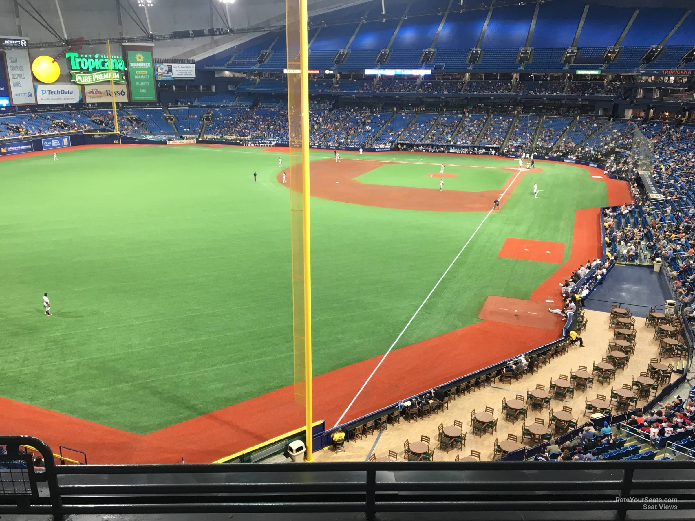 Section 341 at Tropicana Field 