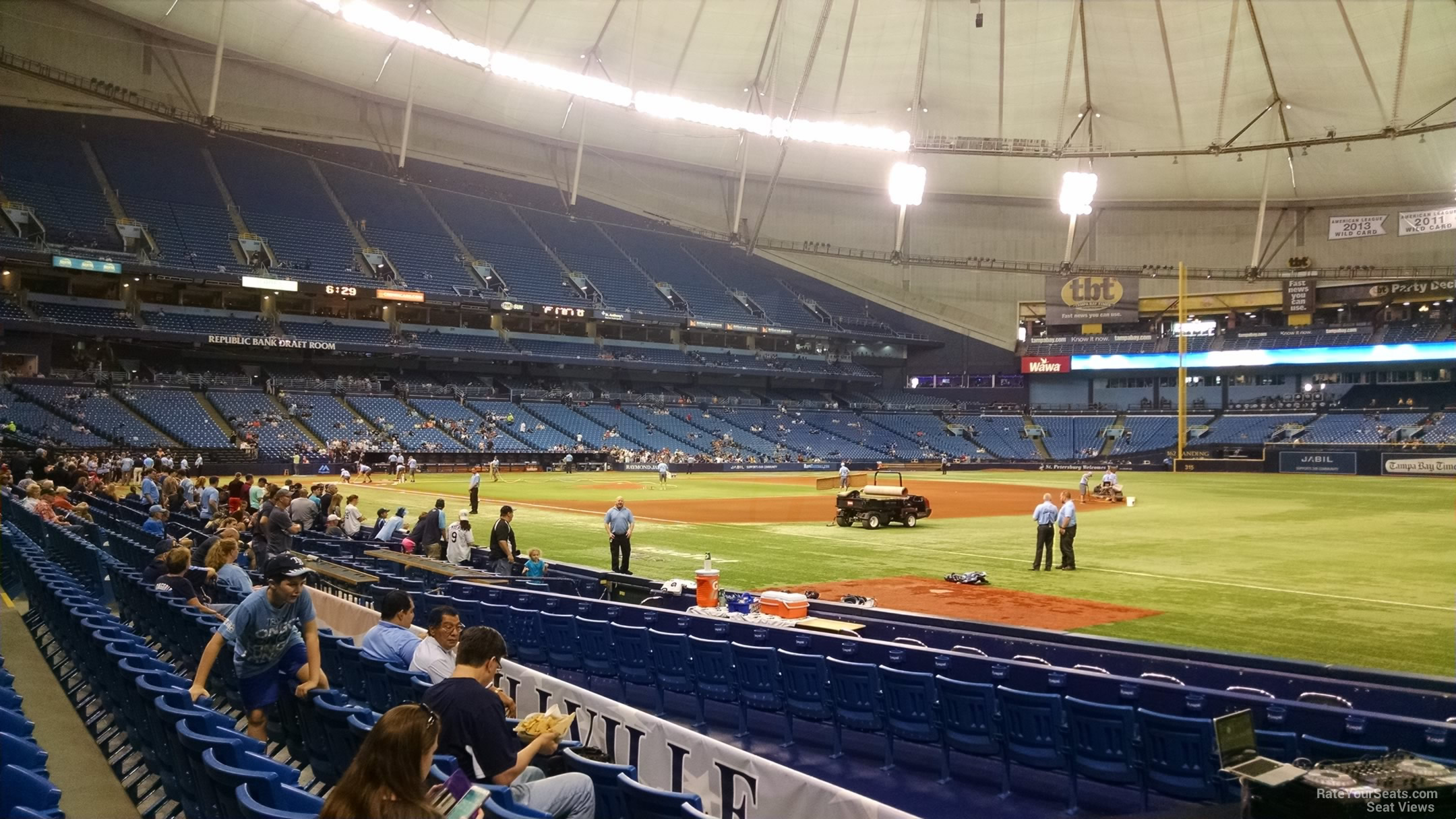 Section 130 At Tropicana Field