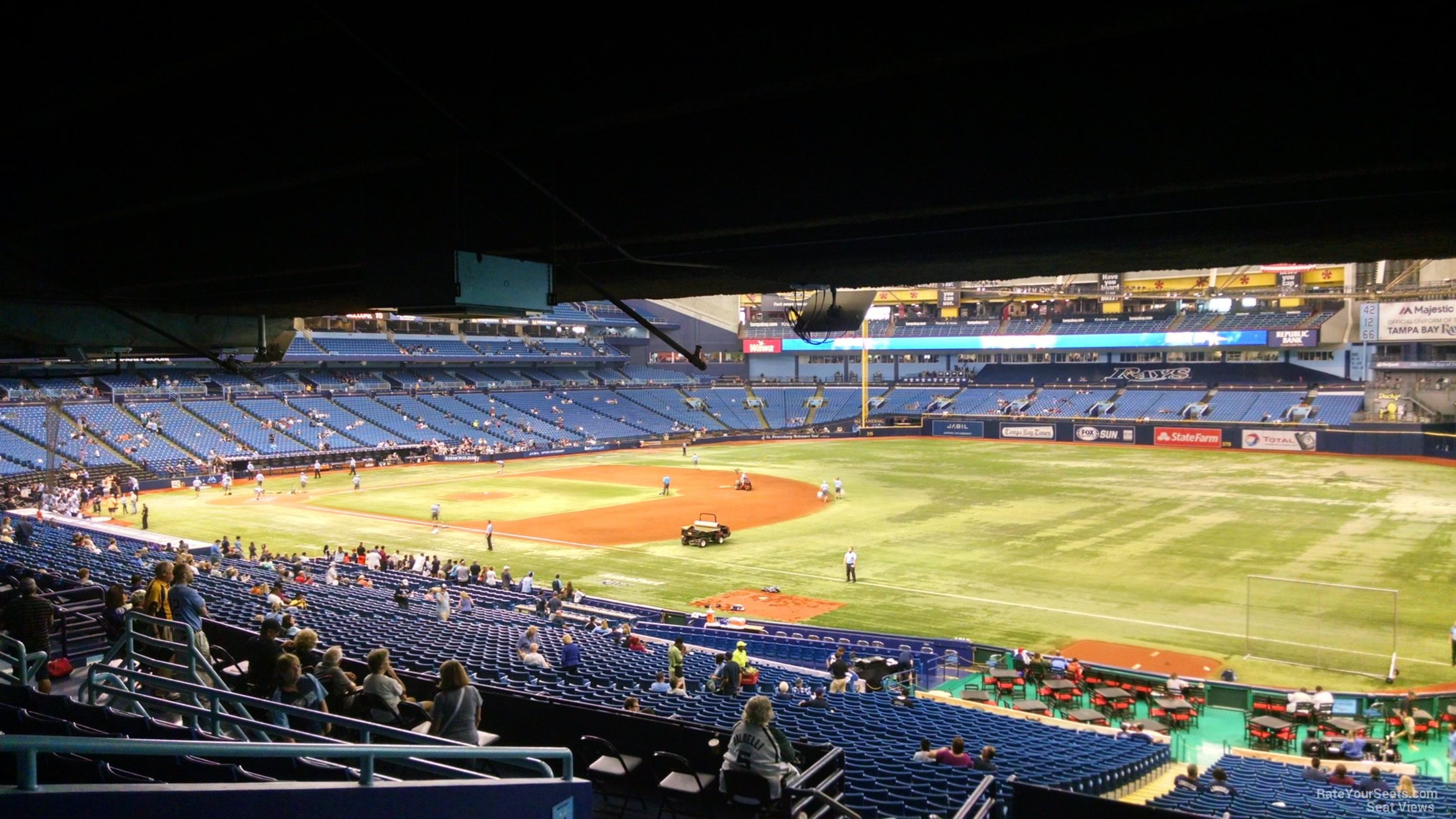 Tampa Bay Rays Tropicana Field Section 130