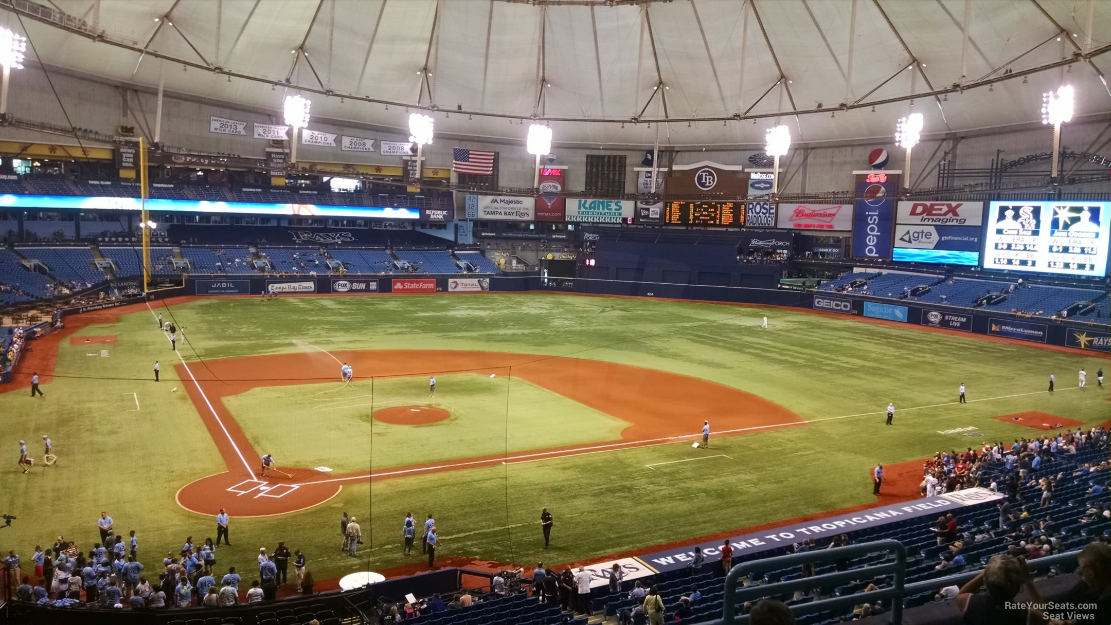 Tropicana Field Panorama, Tropicana Field St. Petersburg, F…