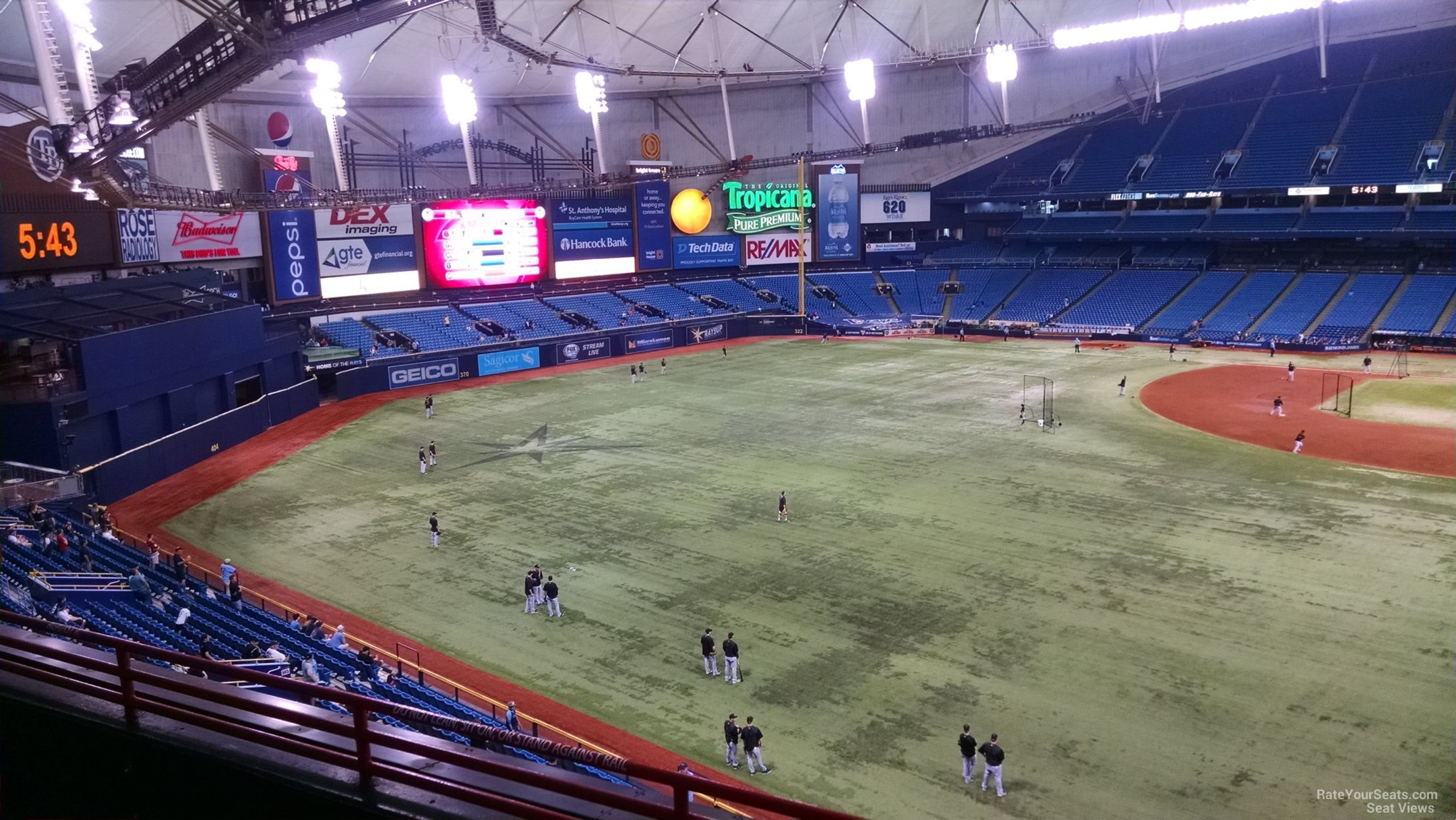 Looking Back: 5/28/12 @ Tropicana Field (CWS/TB)